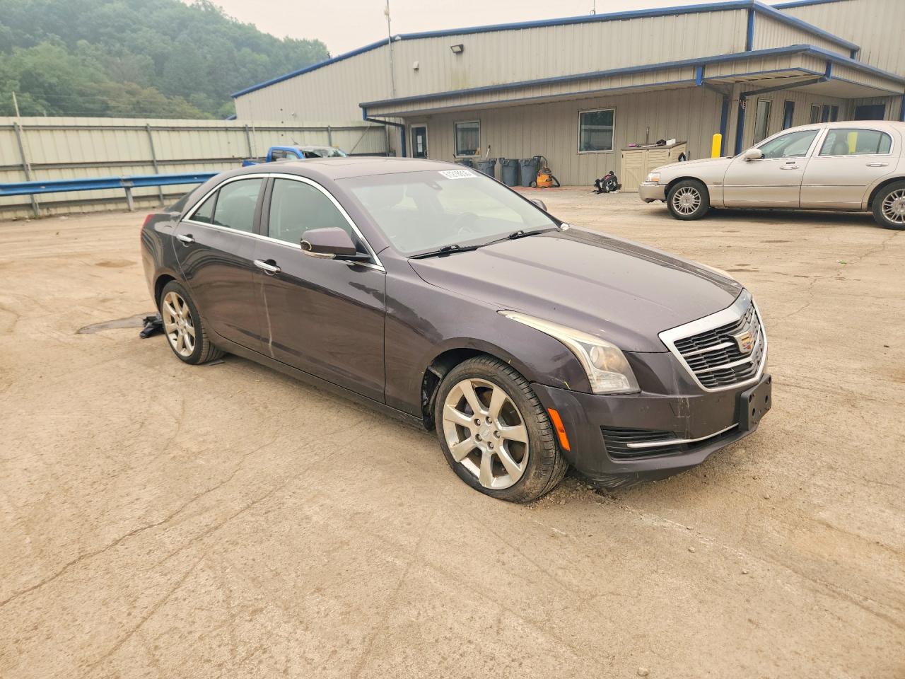 2015 Cadillac Ats Luxury Black vin: 1G6AH5R35F0136160