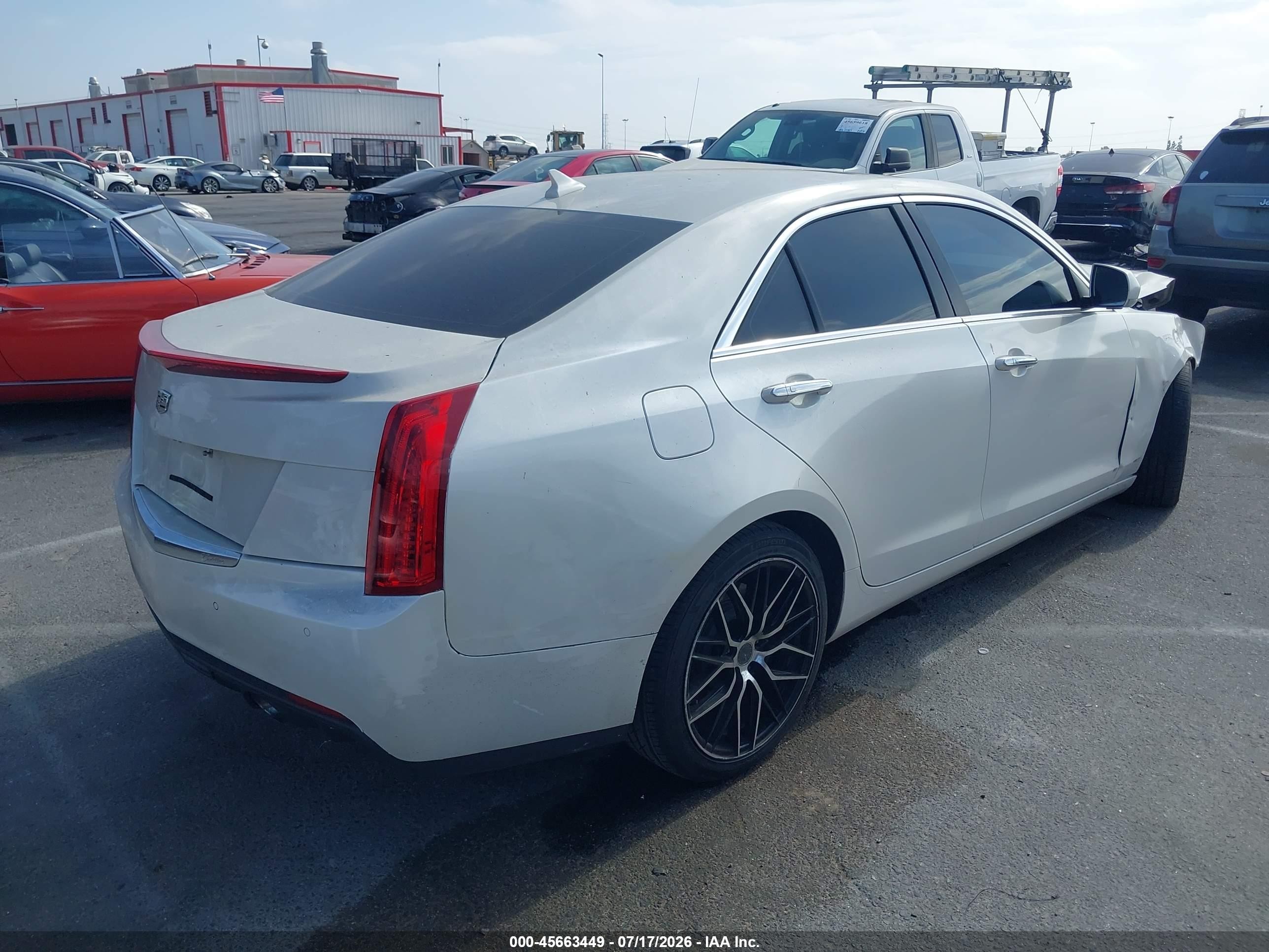 2014 Cadillac Ats Luxury Кремовый vin: 1G6AH5R36E0102372