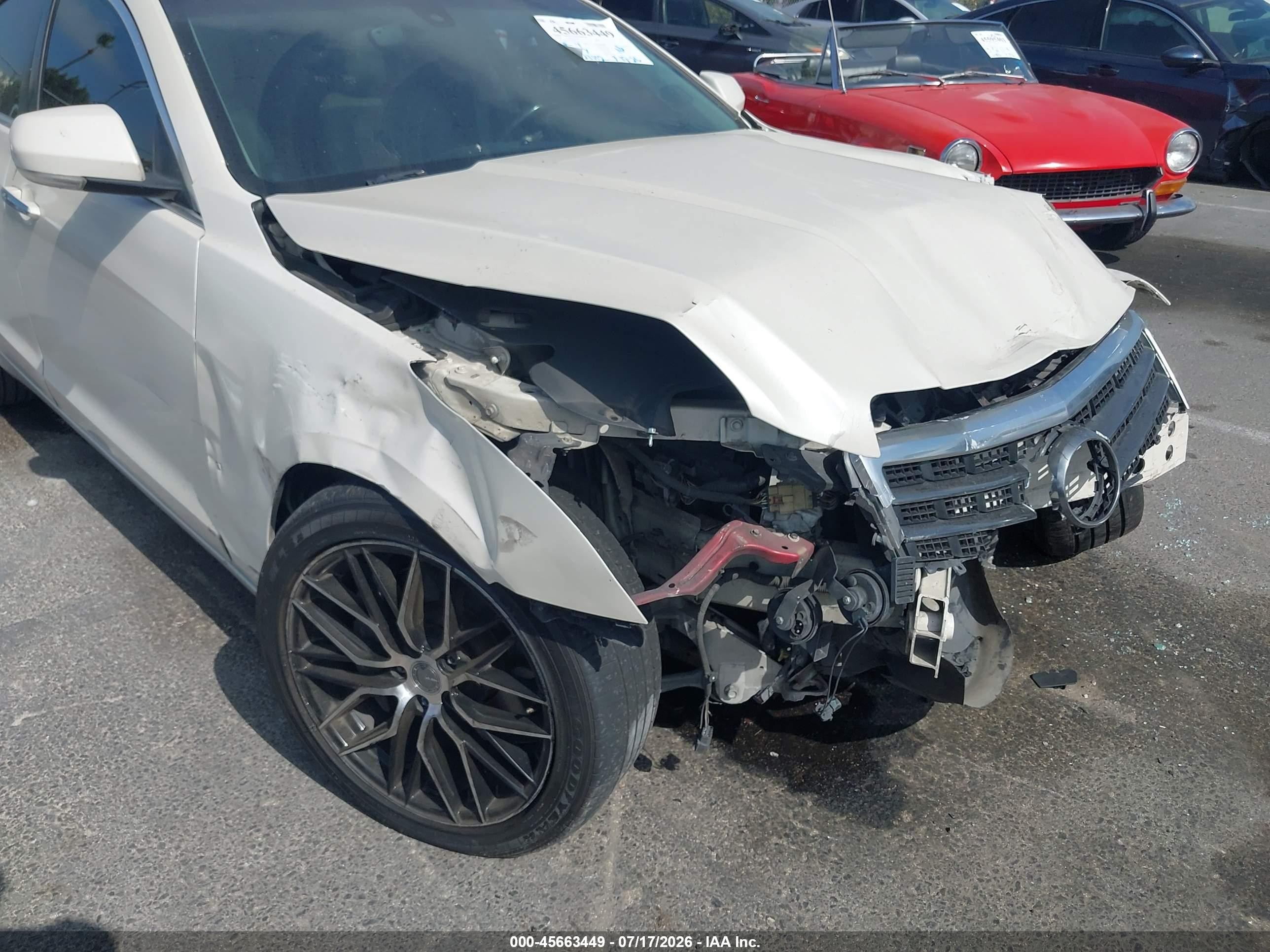 2014 Cadillac Ats Luxury Кремовый vin: 1G6AH5R36E0102372
