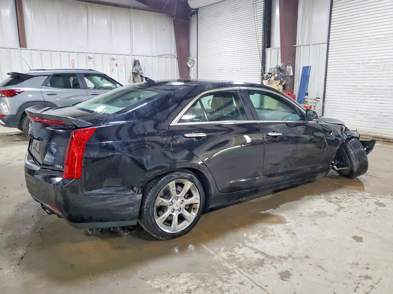 2013 Cadillac Ats Luxury Black vin: 1G6AH5R37D0122774