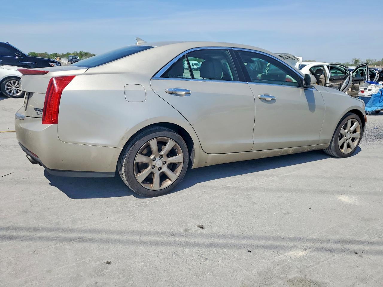 2013 Cadillac Ats Luxury Кремовый vin: 1G6AH5R37D0148629