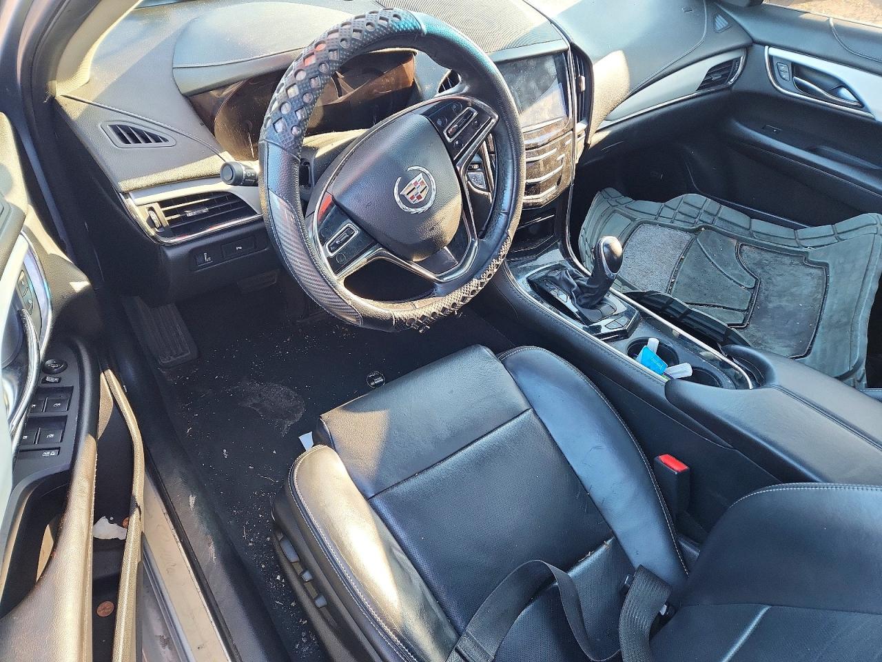 2014 Cadillac Ats Luxury Серебряный vin: 1G6AH5R38E0185934