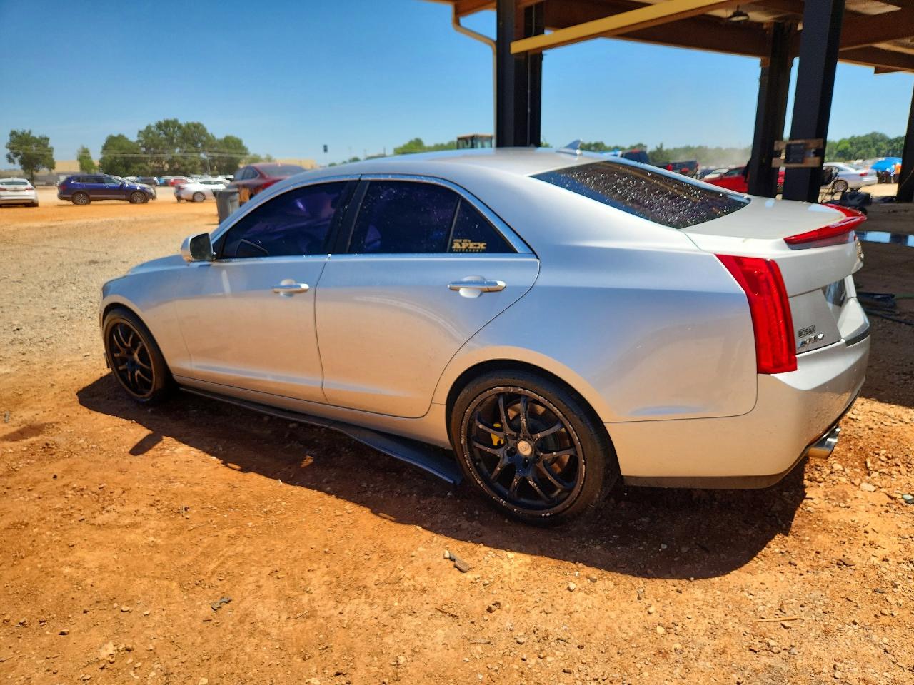 2013 Cadillac Ats Luxury Silver vin: 1G6AH5R3XD0110280