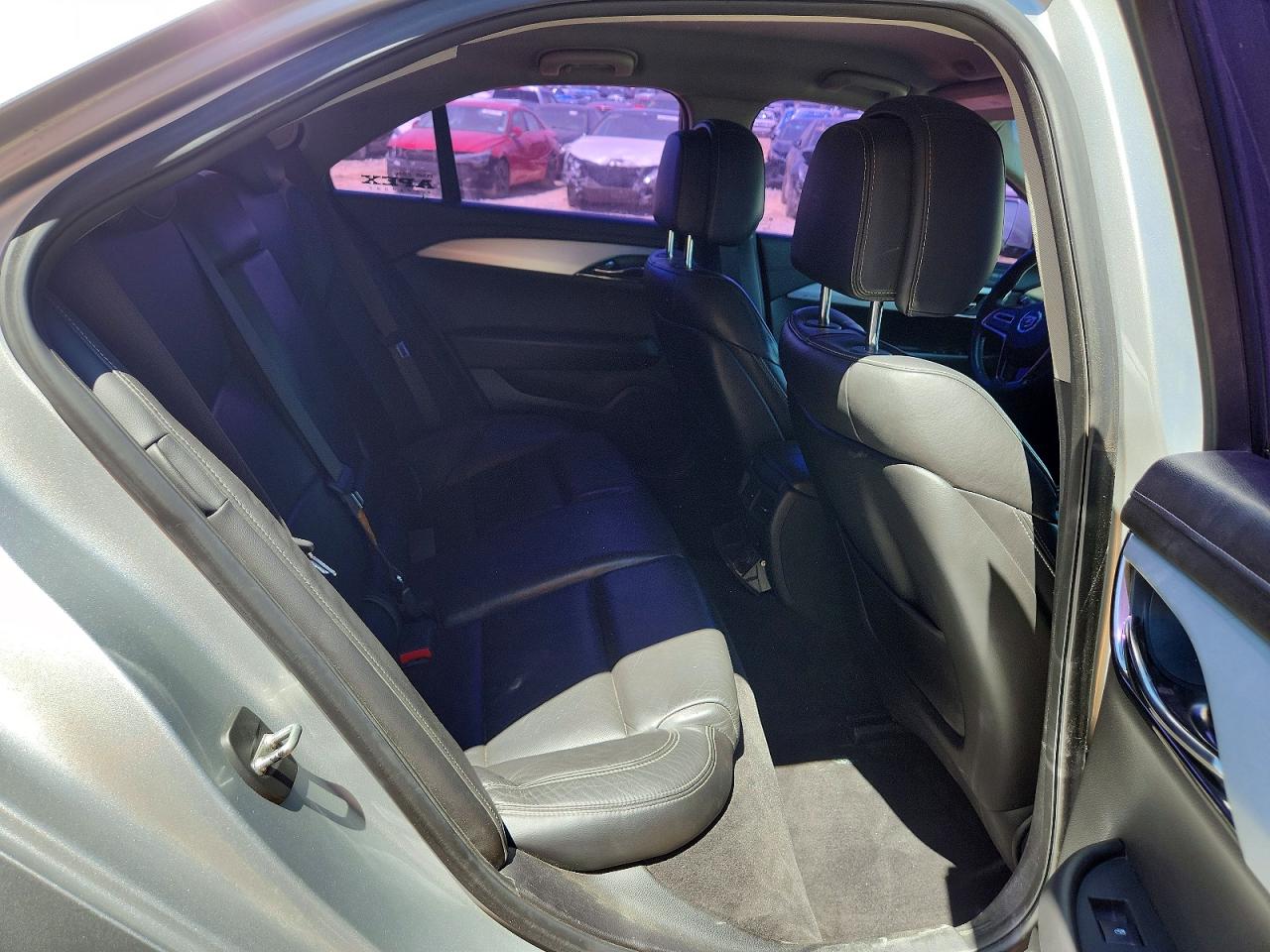 2013 Cadillac Ats Luxury Silver vin: 1G6AH5R3XD0110280