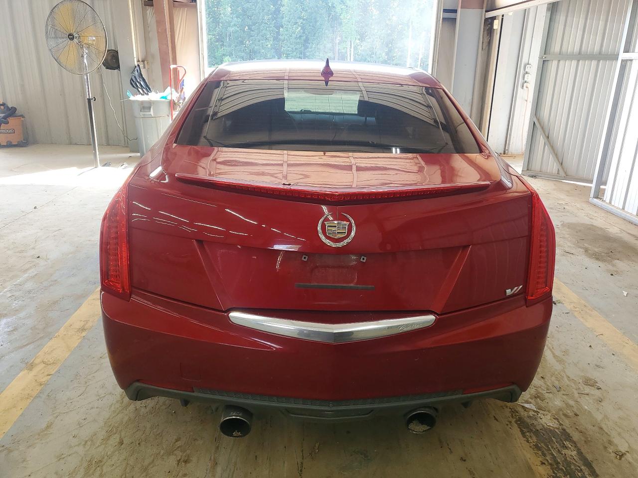 2013 Cadillac Ats Luxury Красный vin: 1G6AH5RX0D0141833