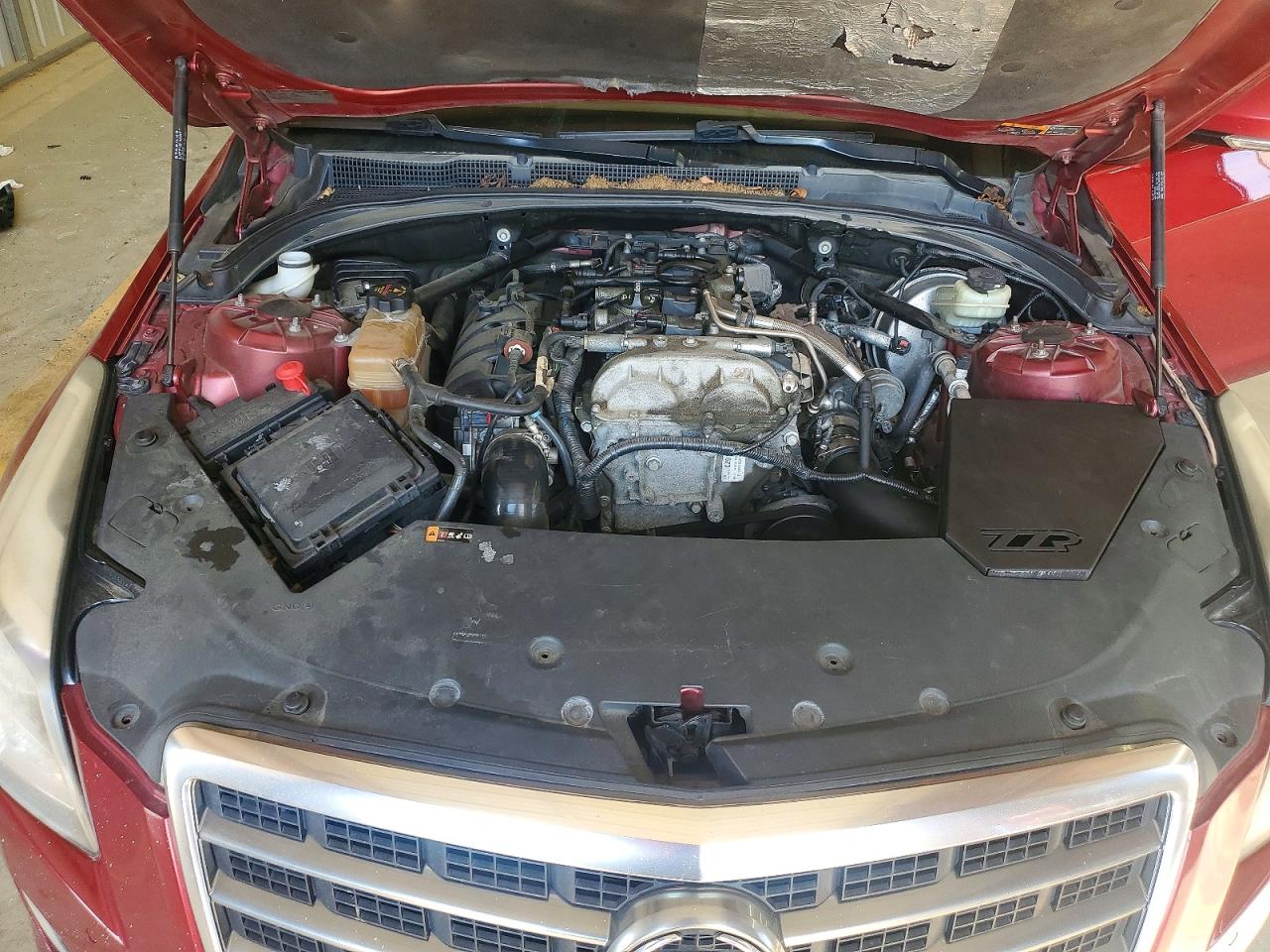 2013 Cadillac Ats Luxury Красный vin: 1G6AH5RX0D0141833