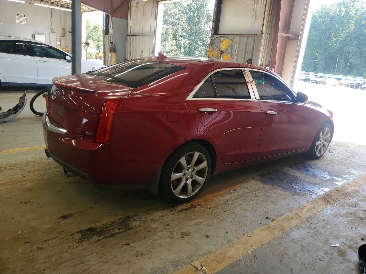 2013 Cadillac Ats Luxury Красный vin: 1G6AH5RX0D0141833