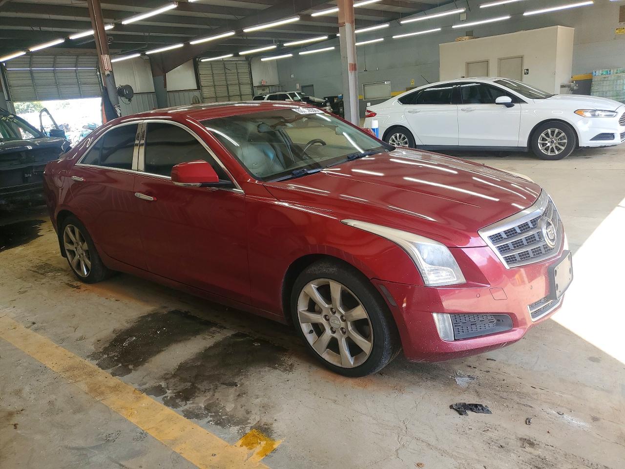 2013 Cadillac Ats Luxury Красный vin: 1G6AH5RX0D0141833