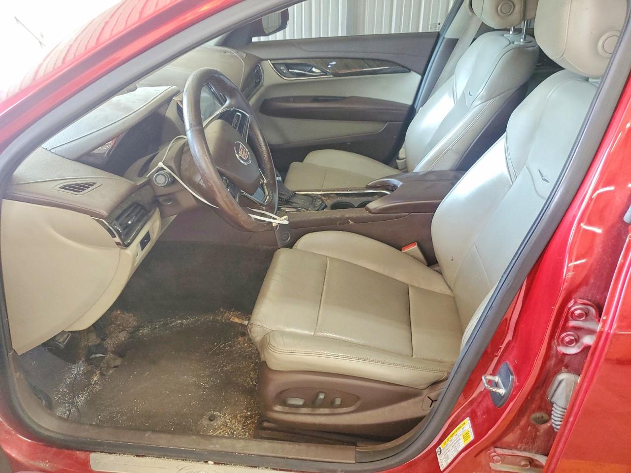 2013 Cadillac Ats Luxury Красный vin: 1G6AH5RX0D0141833