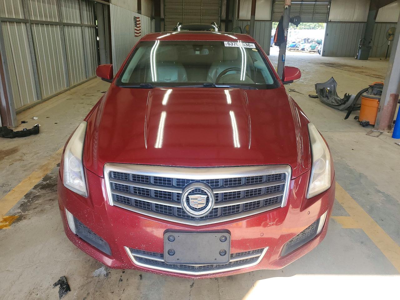 2013 Cadillac Ats Luxury Красный vin: 1G6AH5RX0D0141833