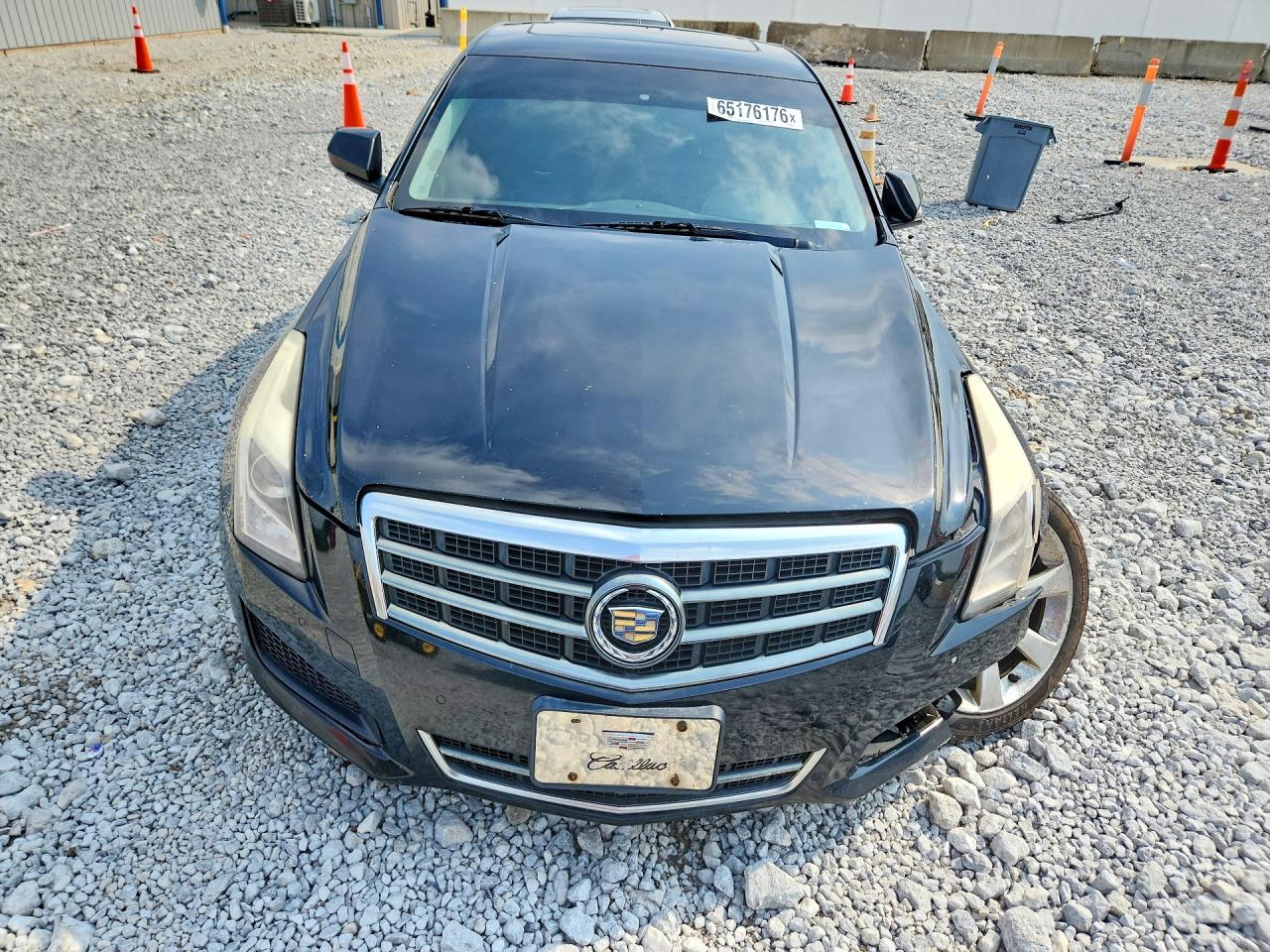 2014 Cadillac Ats Luxury Черный vin: 1G6AH5RX0E0100085