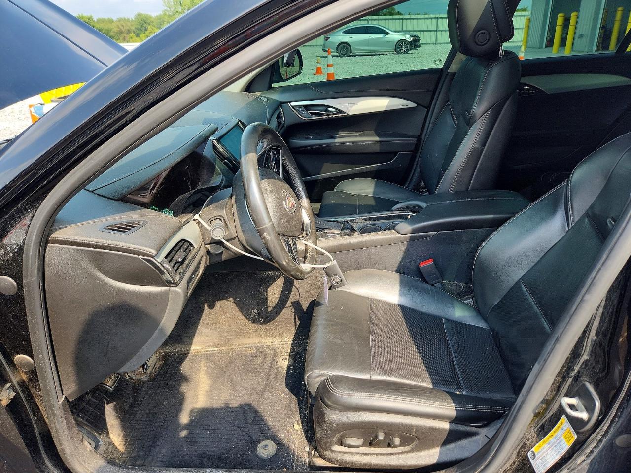2014 Cadillac Ats Luxury Черный vin: 1G6AH5RX0E0100085