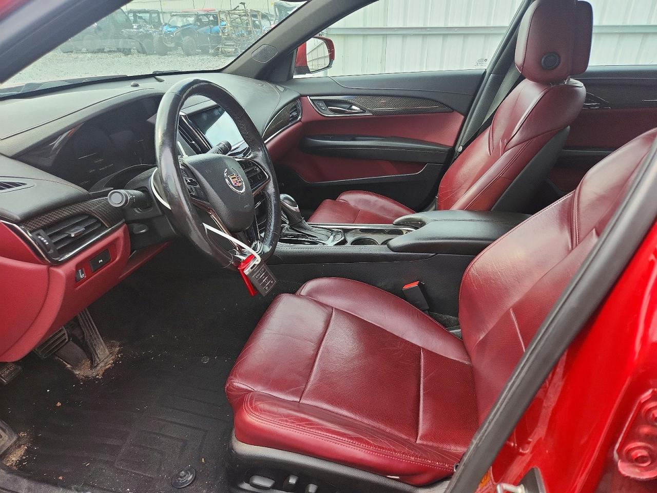 2014 Cadillac Ats Luxury Red vin: 1G6AH5RX1E0154043