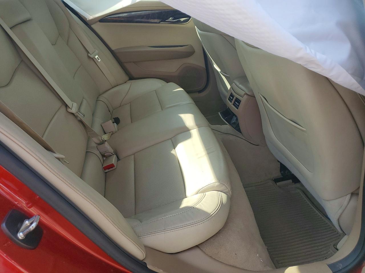 2015 Cadillac Ats Luxury Red vin: 1G6AH5RX1F0107287
