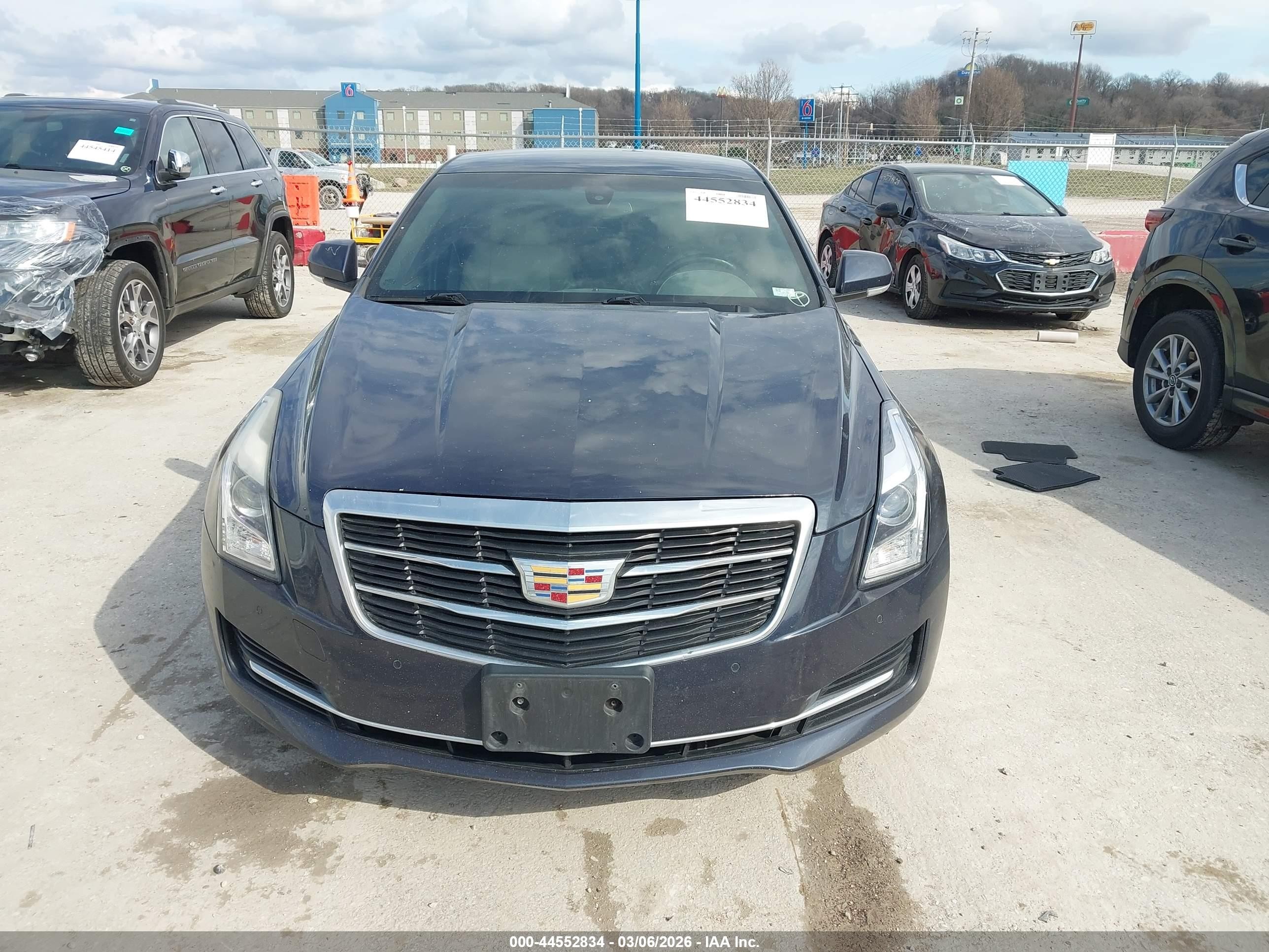 2017 Cadillac Ats Luxury Navy vin: 1G6AH5RX1H0186267