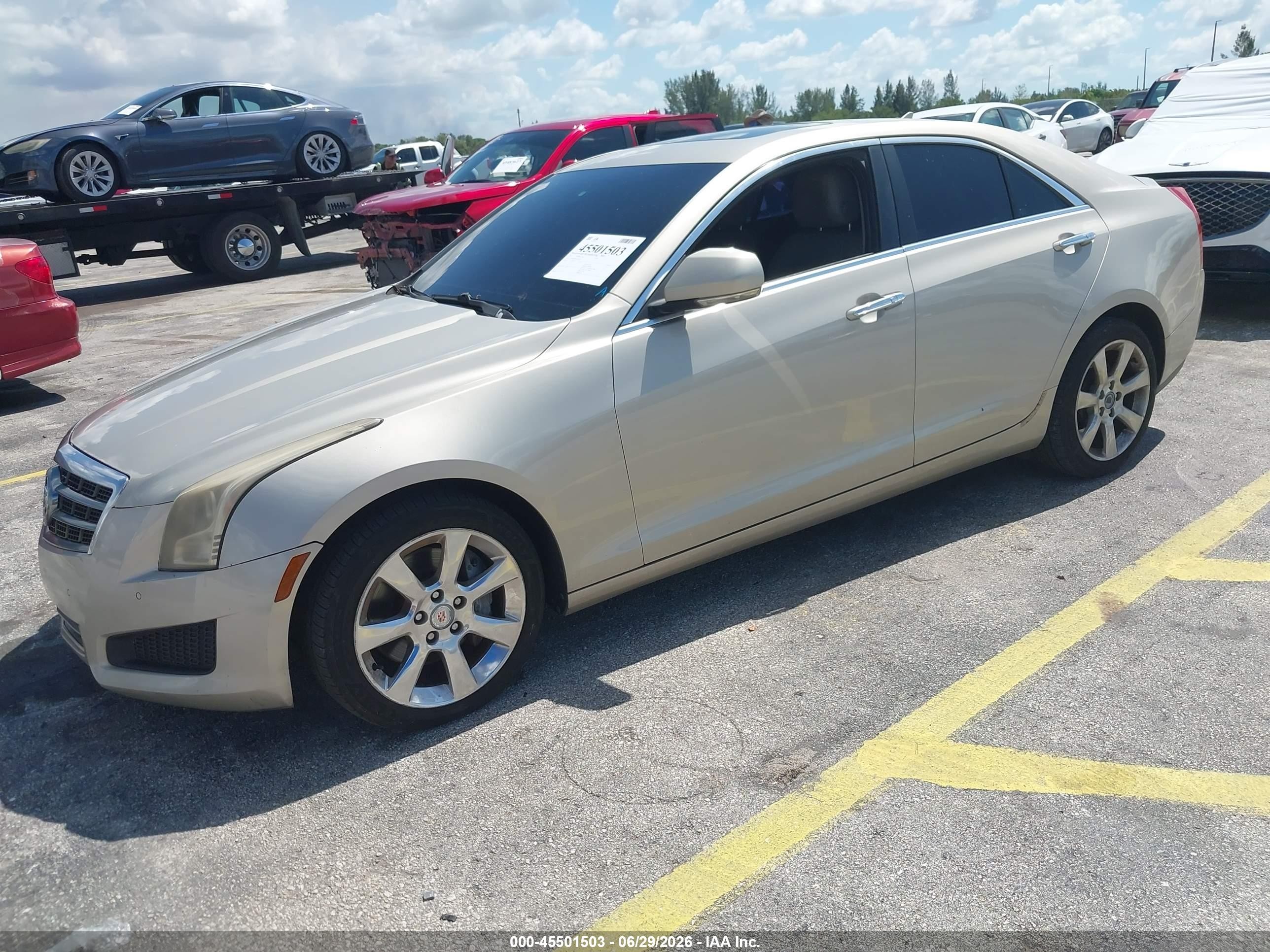 2013 Cadillac Ats Luxury Gold vin: 1G6AH5RX2D0143504