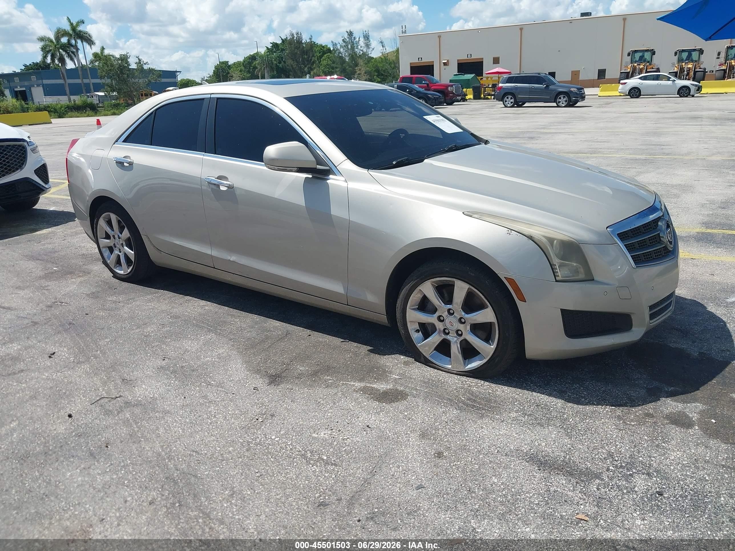2013 Cadillac Ats Luxury Gold vin: 1G6AH5RX2D0143504