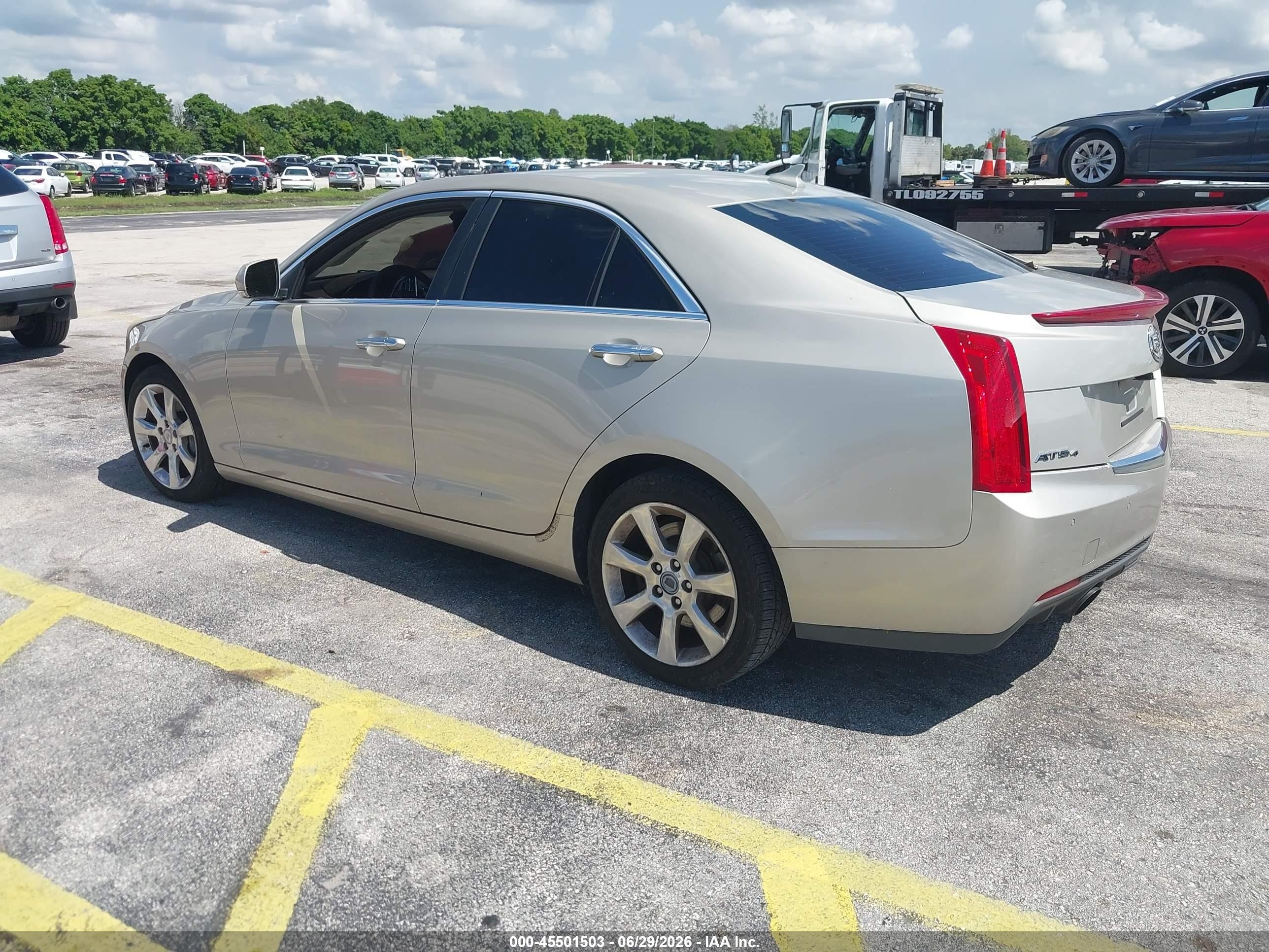 2013 Cadillac Ats Luxury Gold vin: 1G6AH5RX2D0143504