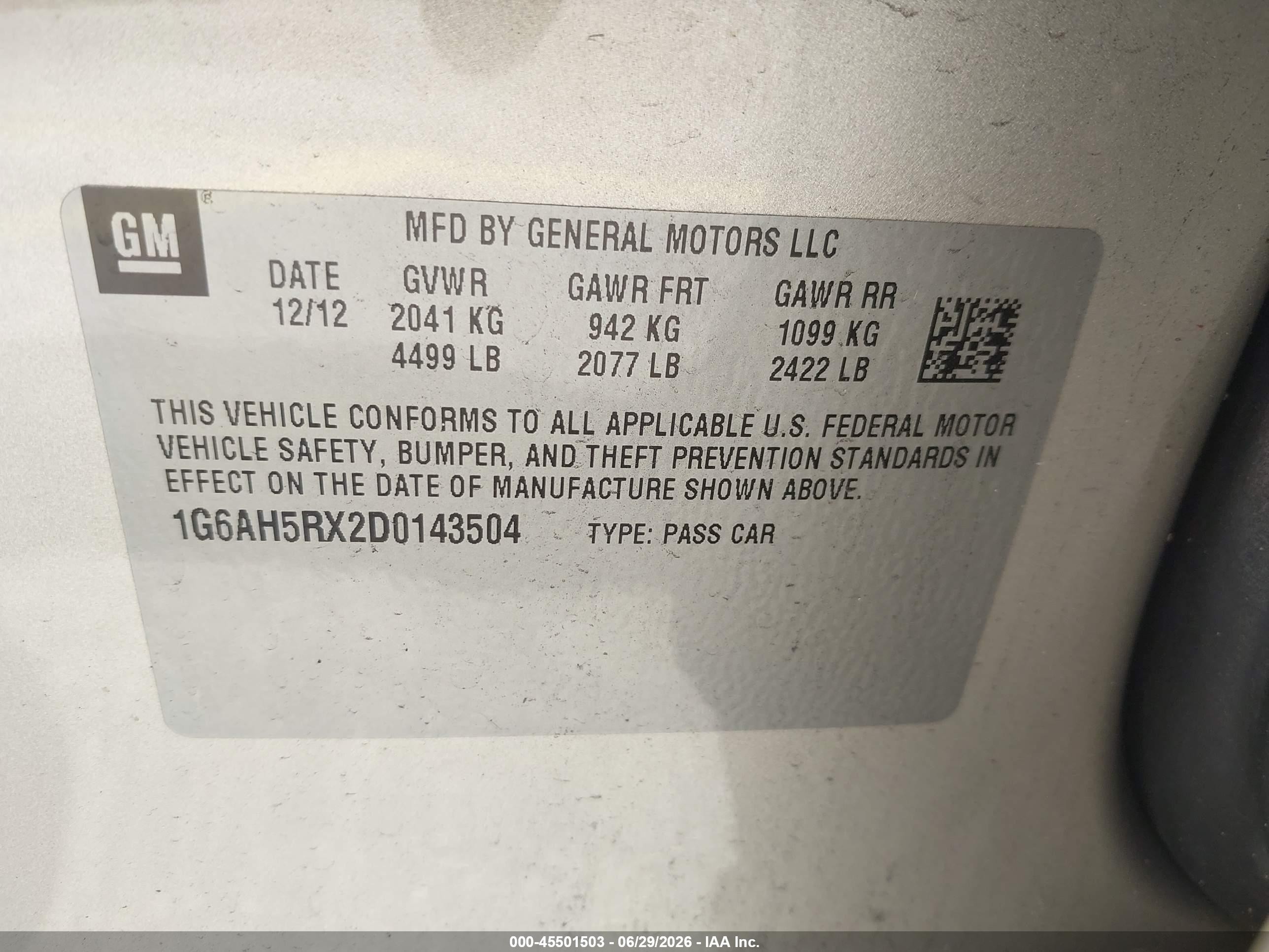 2013 Cadillac Ats Luxury Gold vin: 1G6AH5RX2D0143504