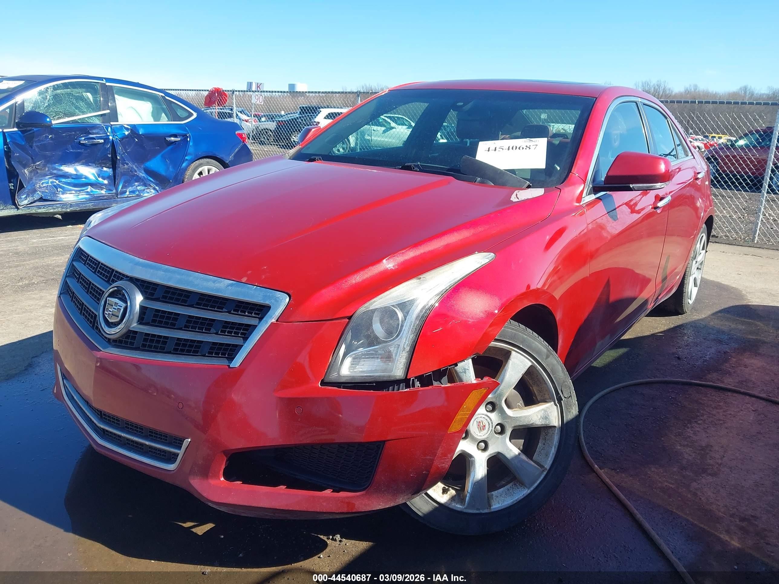 2014 Cadillac Ats Luxury Красный vin: 1G6AH5RX2E0115445