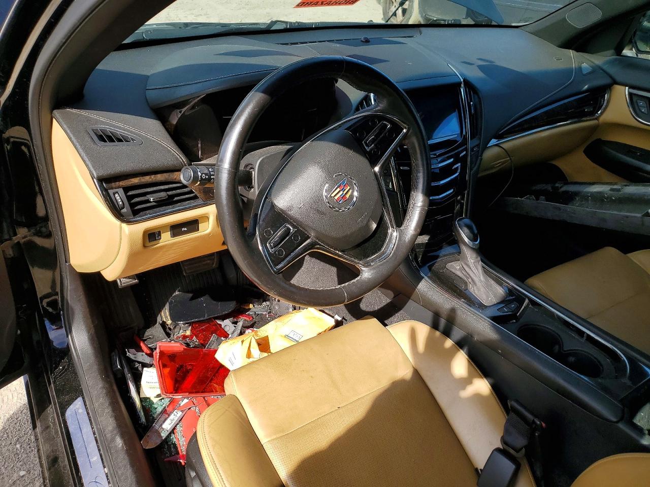 2014 Cadillac Ats Luxury Black vin: 1G6AH5RX2E0189481