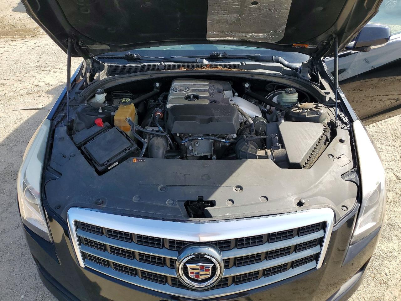2014 Cadillac Ats Luxury Black vin: 1G6AH5RX2E0189481