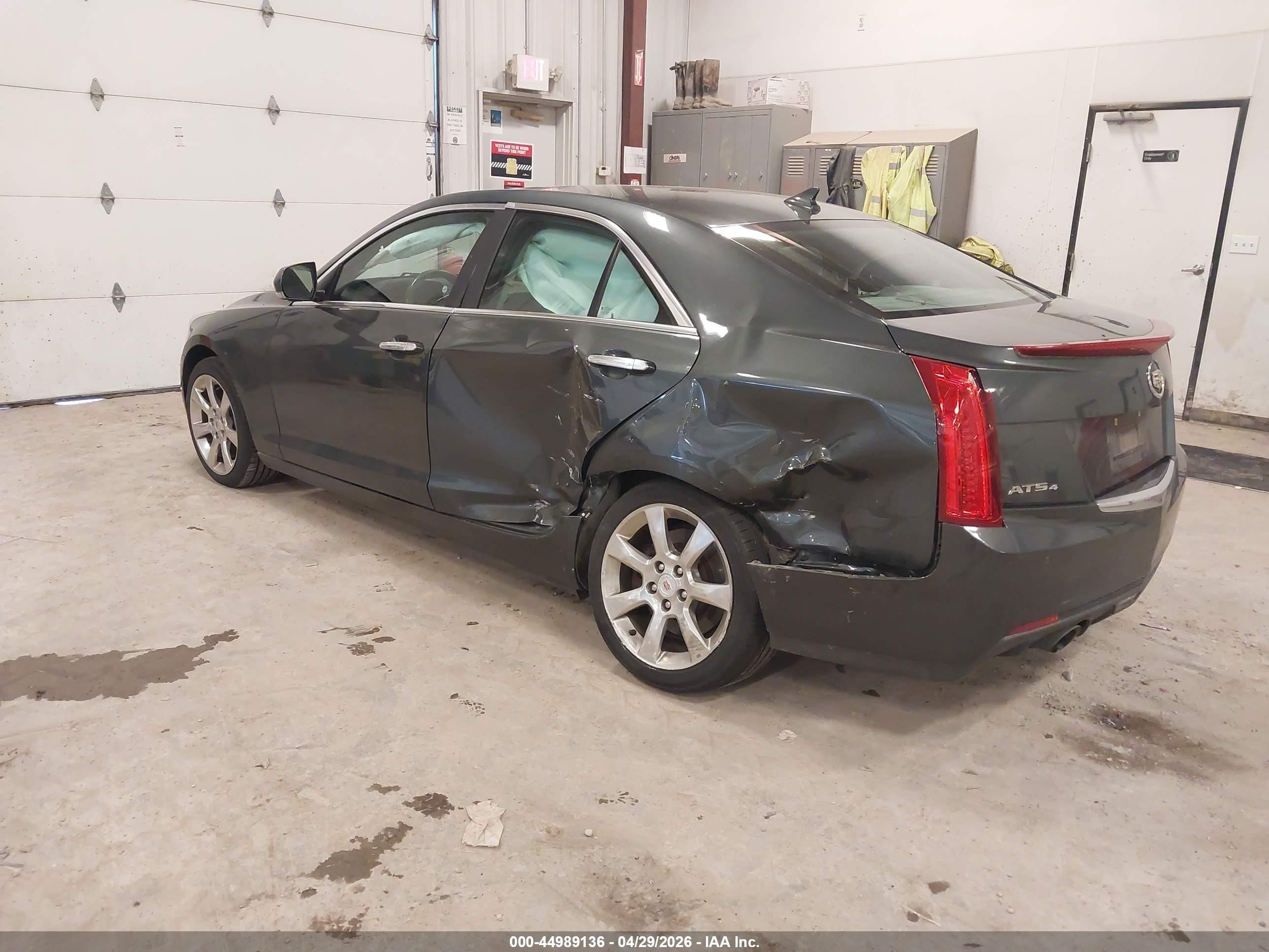 2014 Cadillac Ats Luxury Gray vin: 1G6AH5RX2E0194180