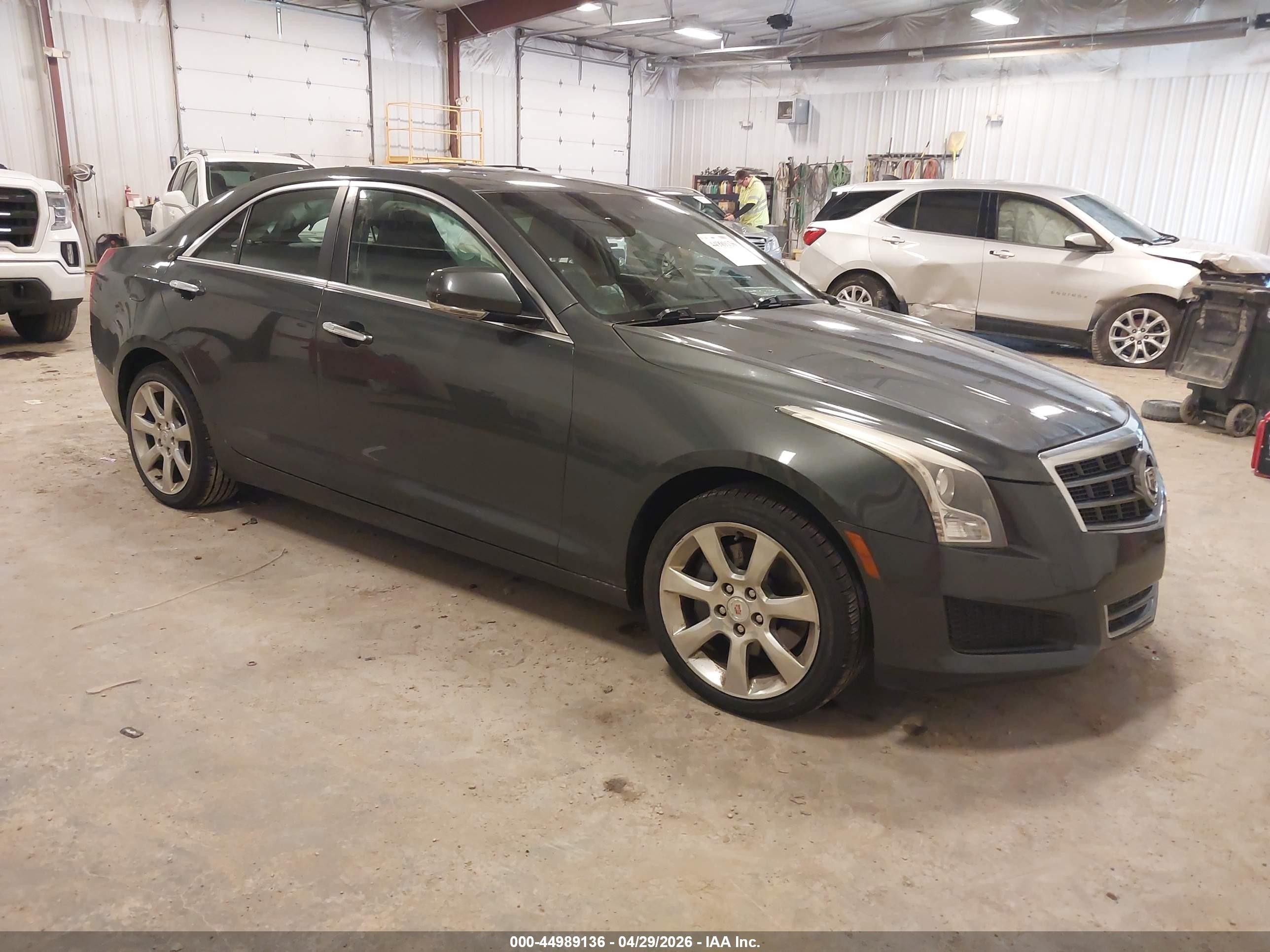 2014 Cadillac Ats Luxury Gray vin: 1G6AH5RX2E0194180
