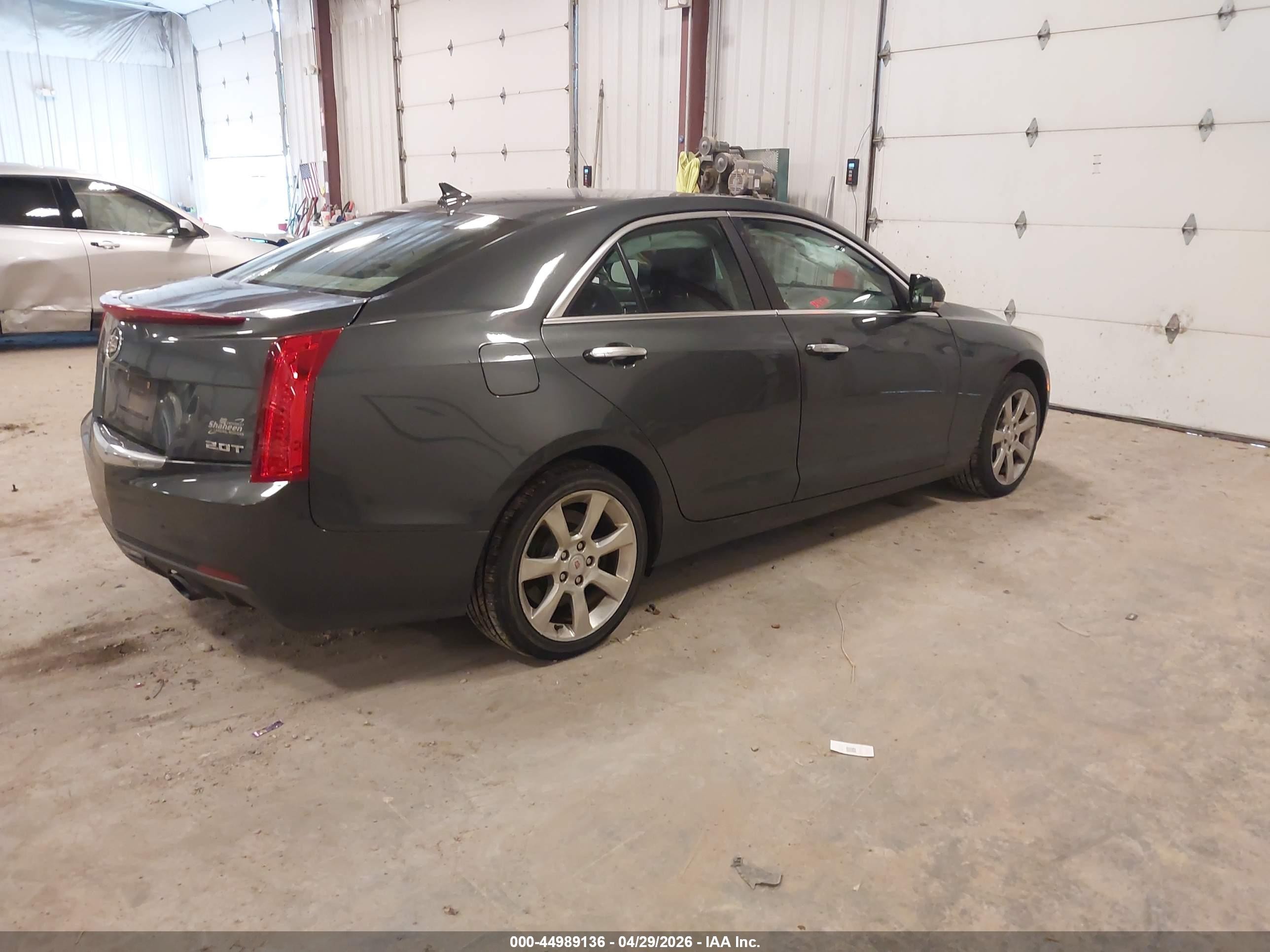 2014 Cadillac Ats Luxury Gray vin: 1G6AH5RX2E0194180