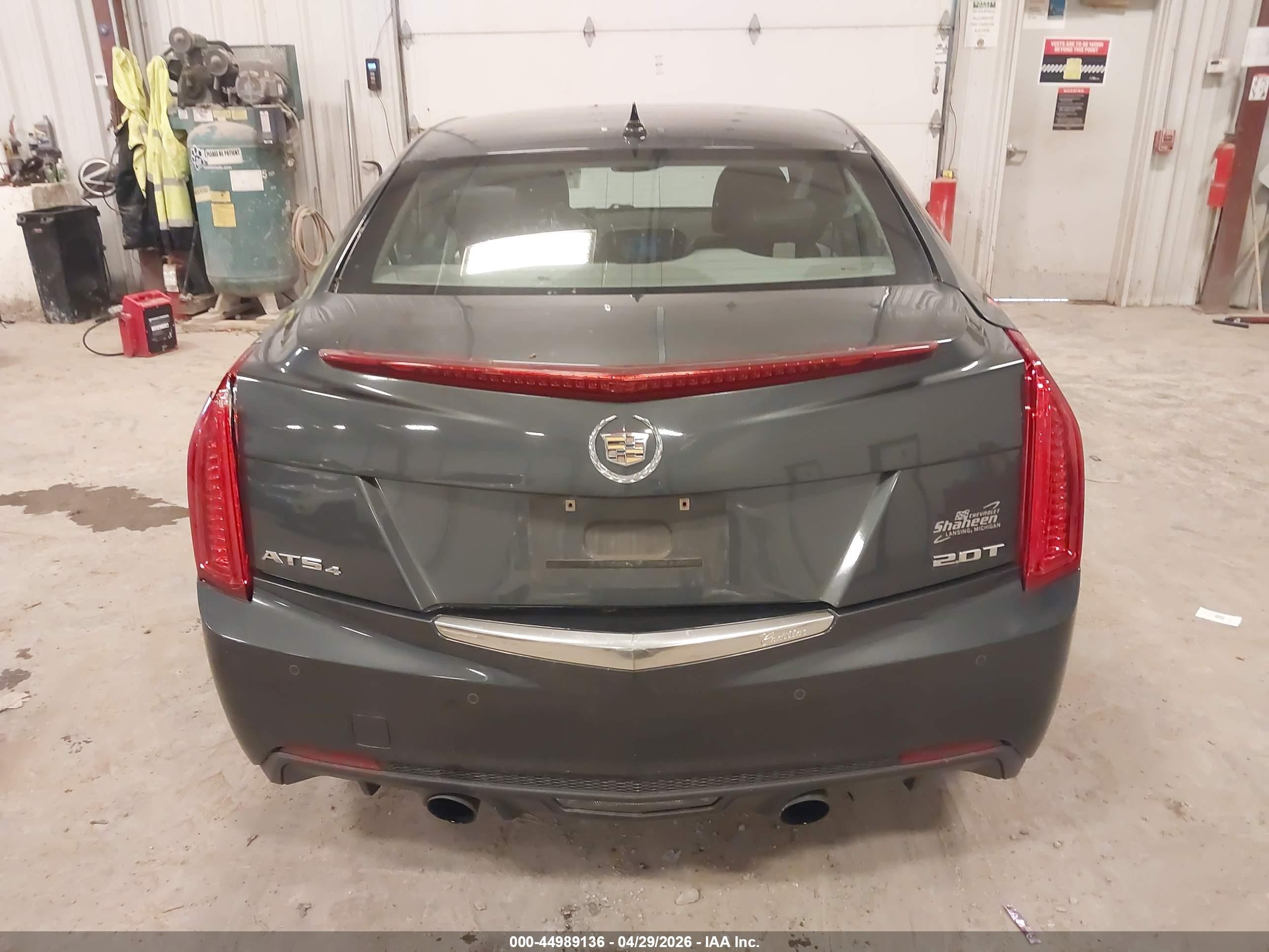 2014 Cadillac Ats Luxury Gray vin: 1G6AH5RX2E0194180