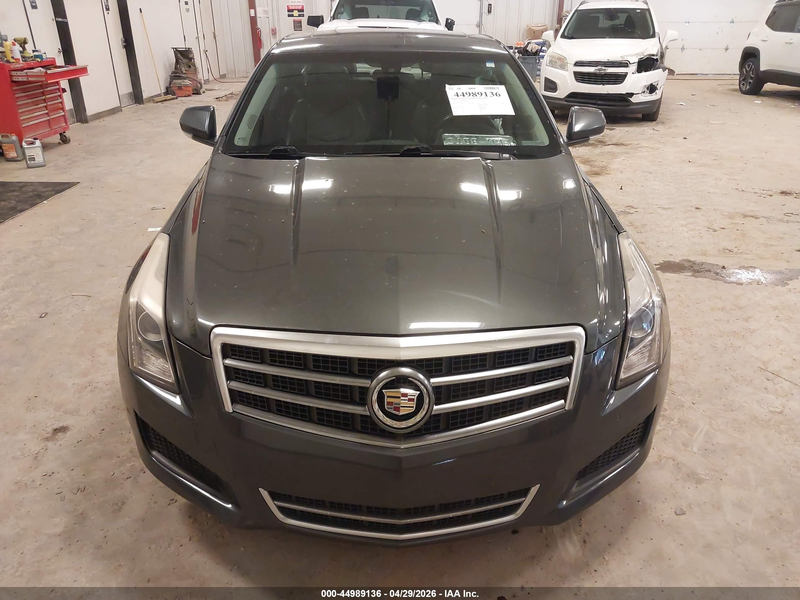 2014 Cadillac Ats Luxury Gray vin: 1G6AH5RX2E0194180