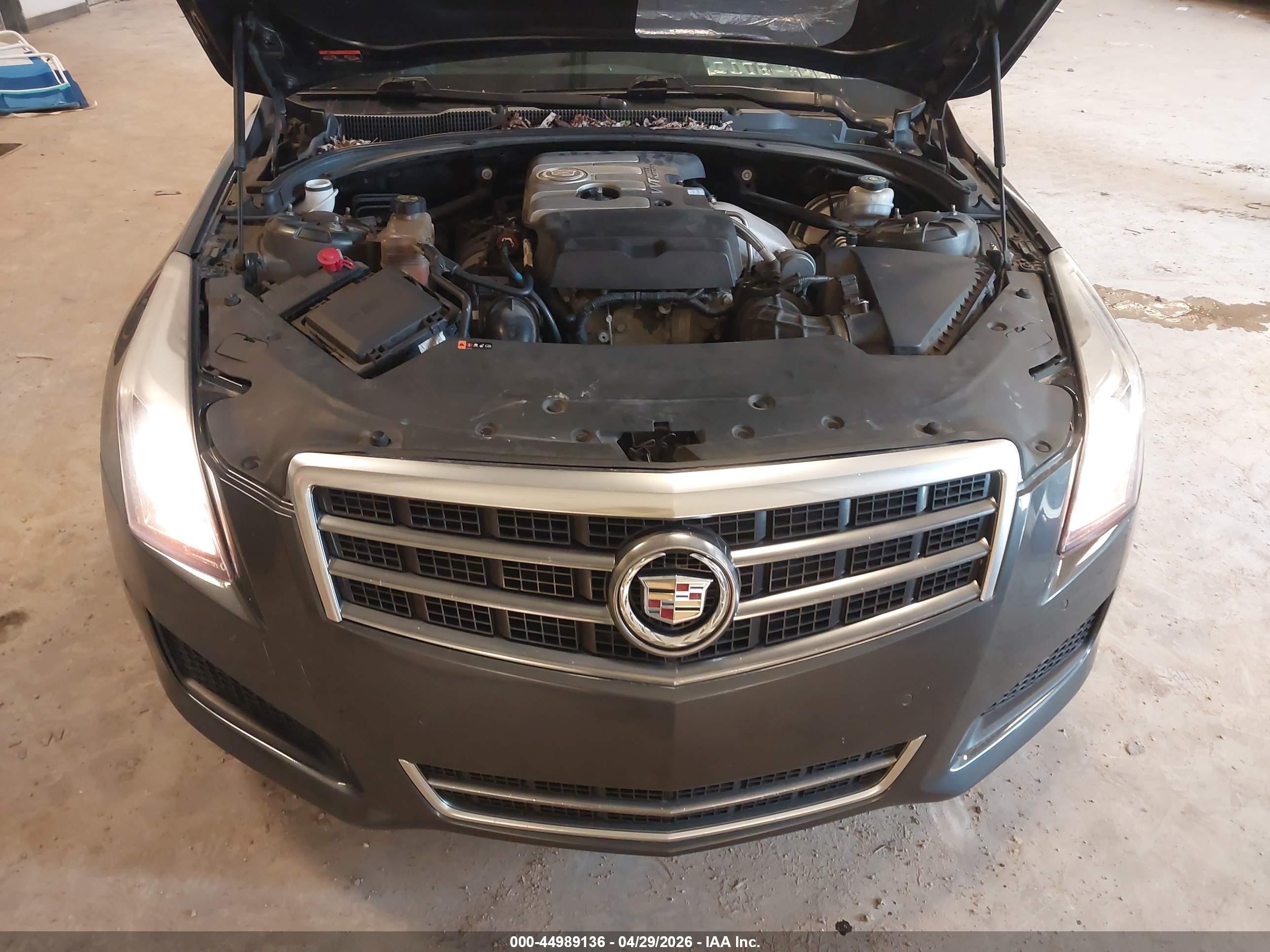 2014 Cadillac Ats Luxury Gray vin: 1G6AH5RX2E0194180
