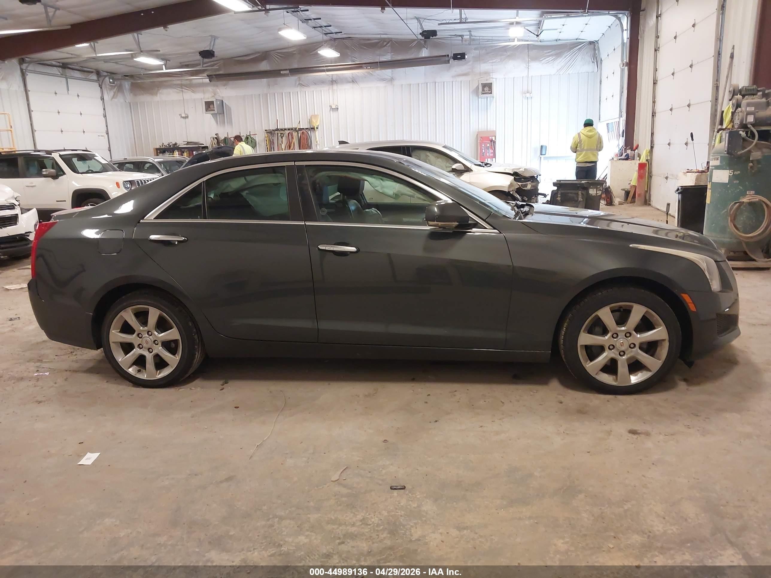 2014 Cadillac Ats Luxury Gray vin: 1G6AH5RX2E0194180