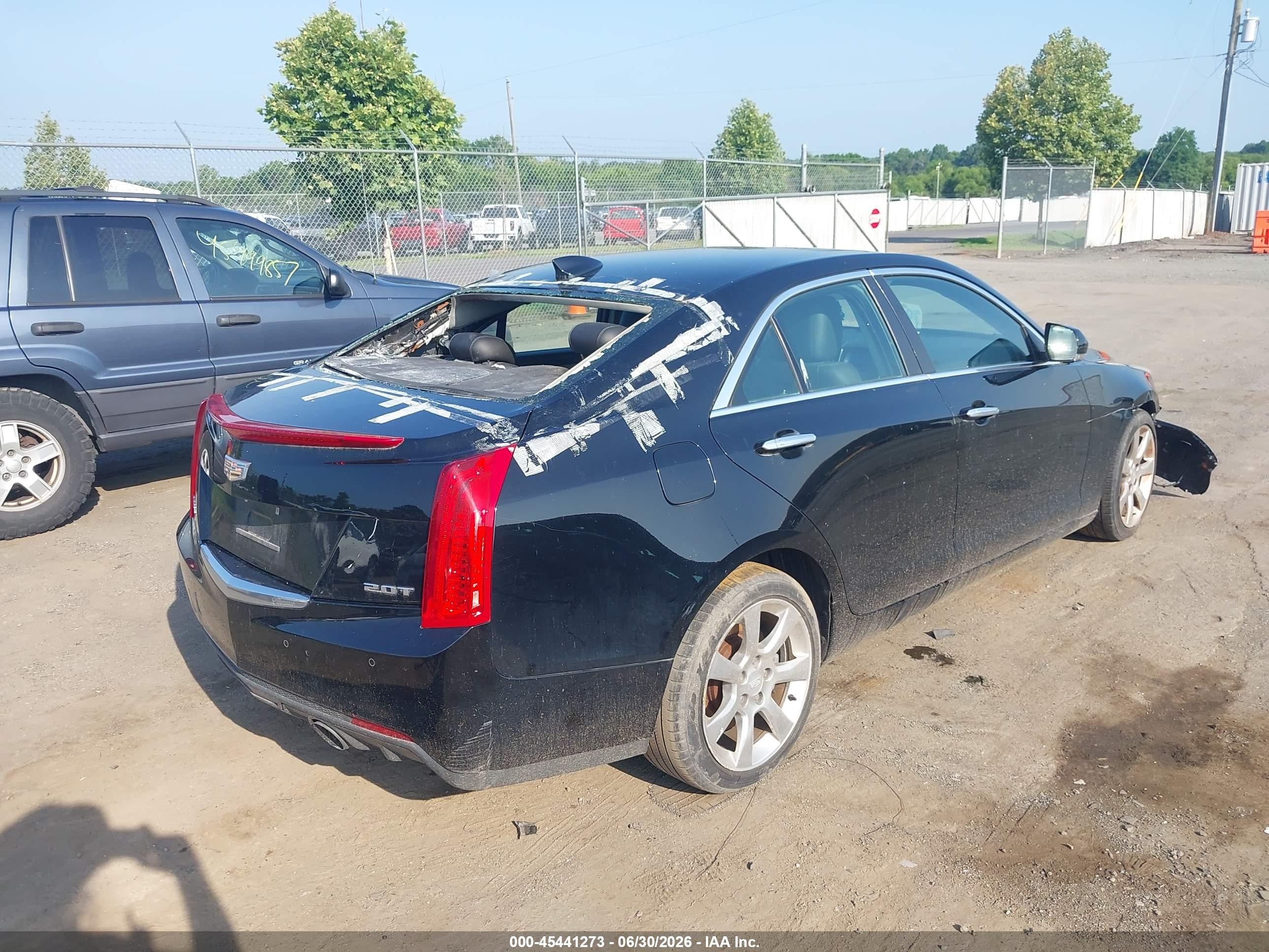 2015 Cadillac Ats Luxury Black vin: 1G6AH5RX2F0102969