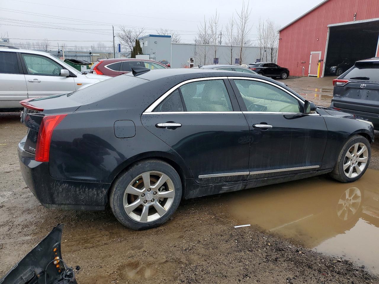 2015 Cadillac Ats Luxury Black vin: 1G6AH5RX2F0104186