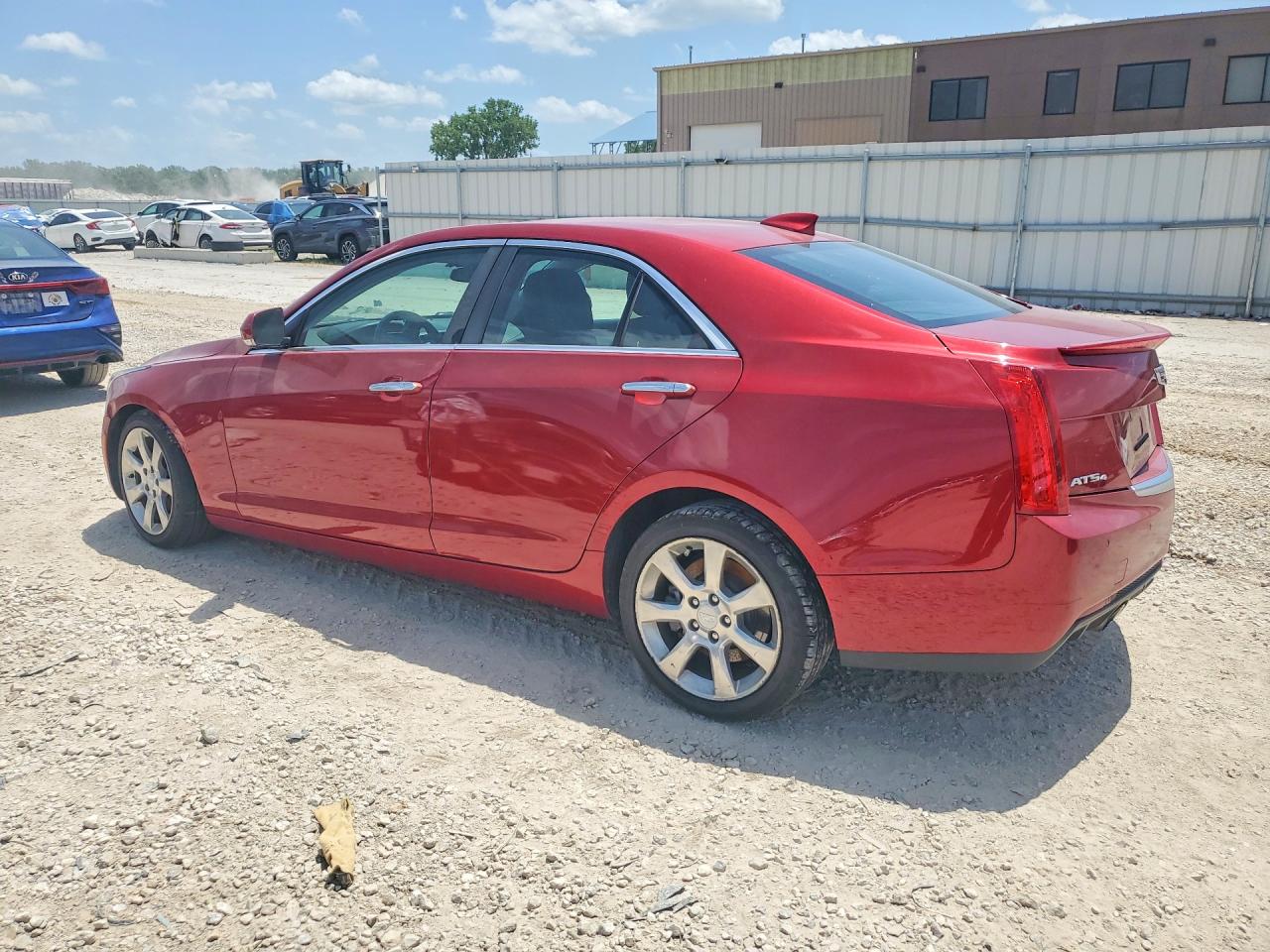 2015 Cadillac Ats Luxury Red vin: 1G6AH5RX2F0109162