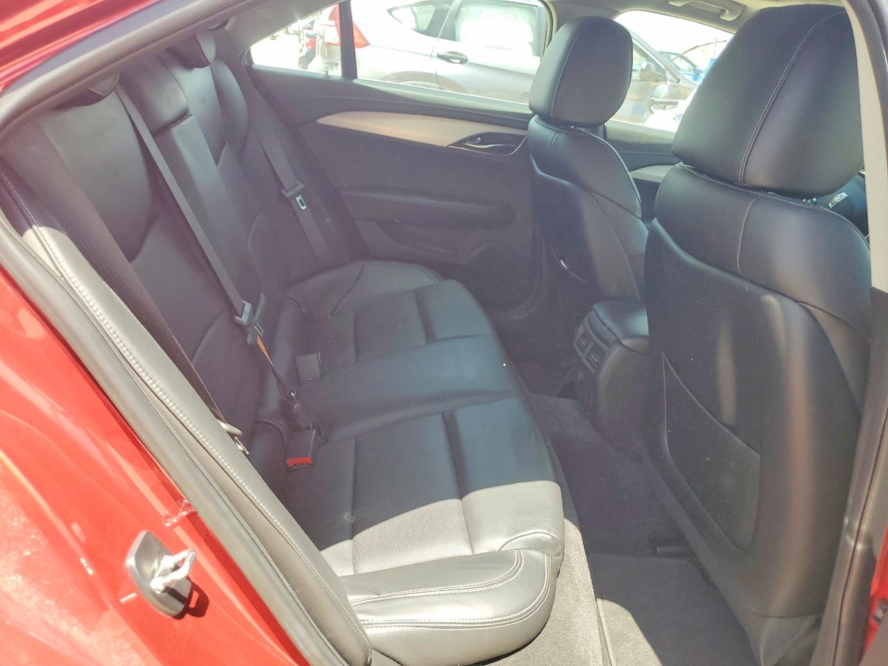 2015 Cadillac Ats Luxury Red vin: 1G6AH5RX2F0109162