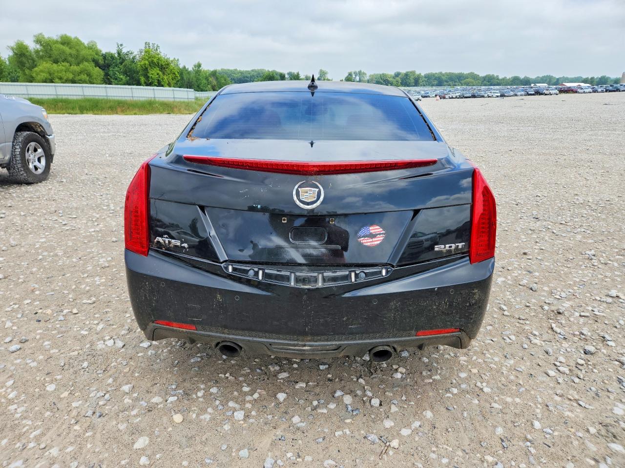 2013 Cadillac Ats Luxury Black vin: 1G6AH5RX3D0126338