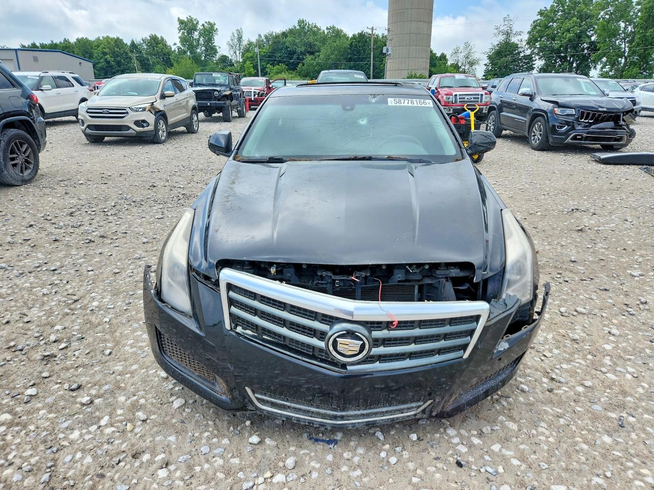 2013 Cadillac Ats Luxury Black vin: 1G6AH5RX3D0126338