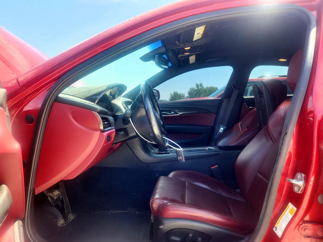 2013 Cadillac Ats Luxury Red vin: 1G6AH5RX3D0132978