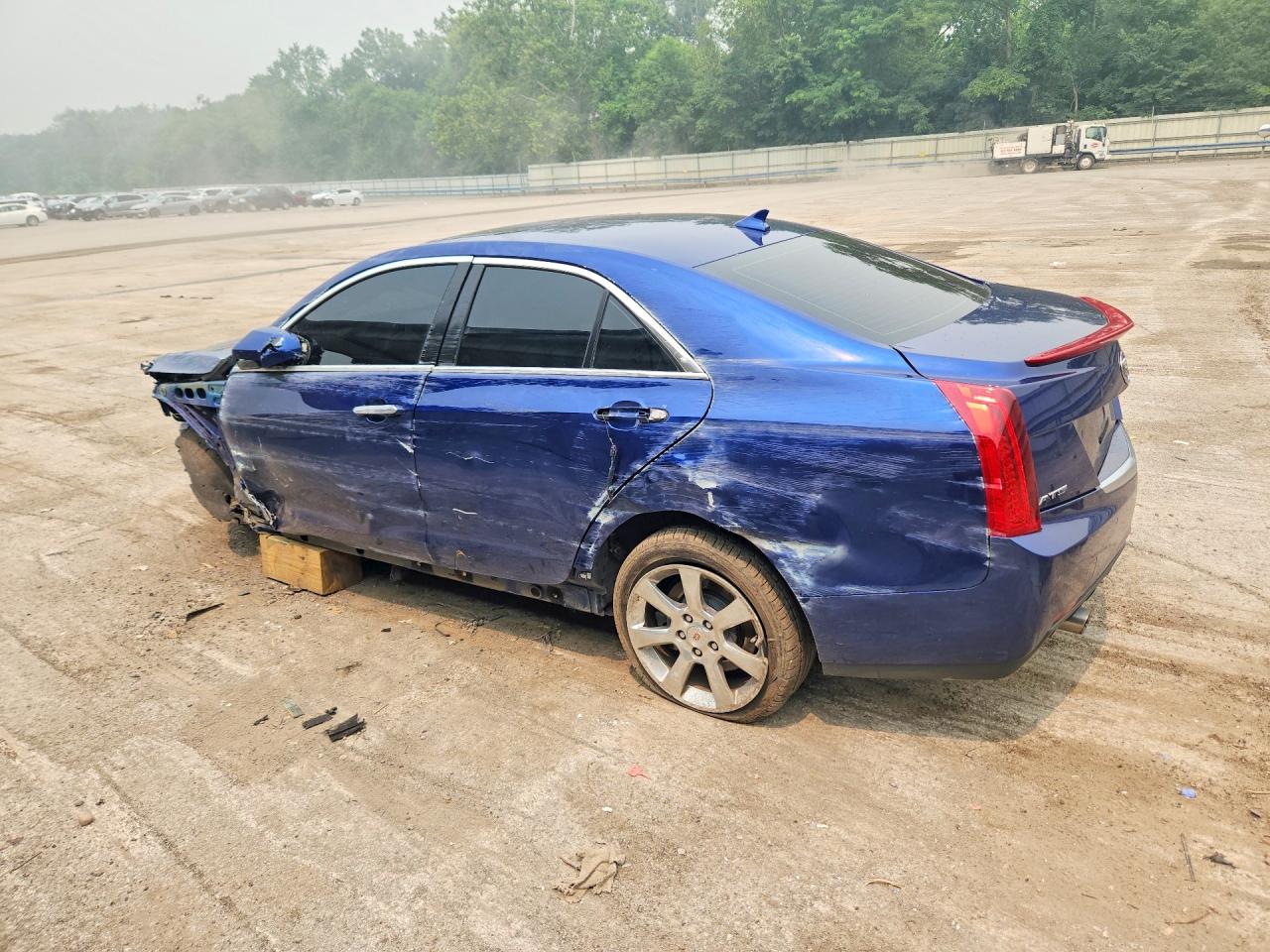 2013 Cadillac Ats Luxury Синий vin: 1G6AH5RX3D0169612