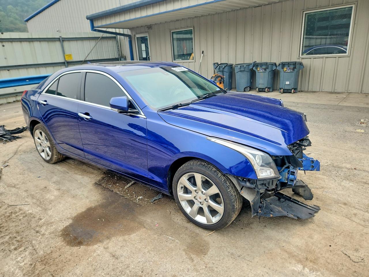 2013 Cadillac Ats Luxury Синий vin: 1G6AH5RX3D0169612