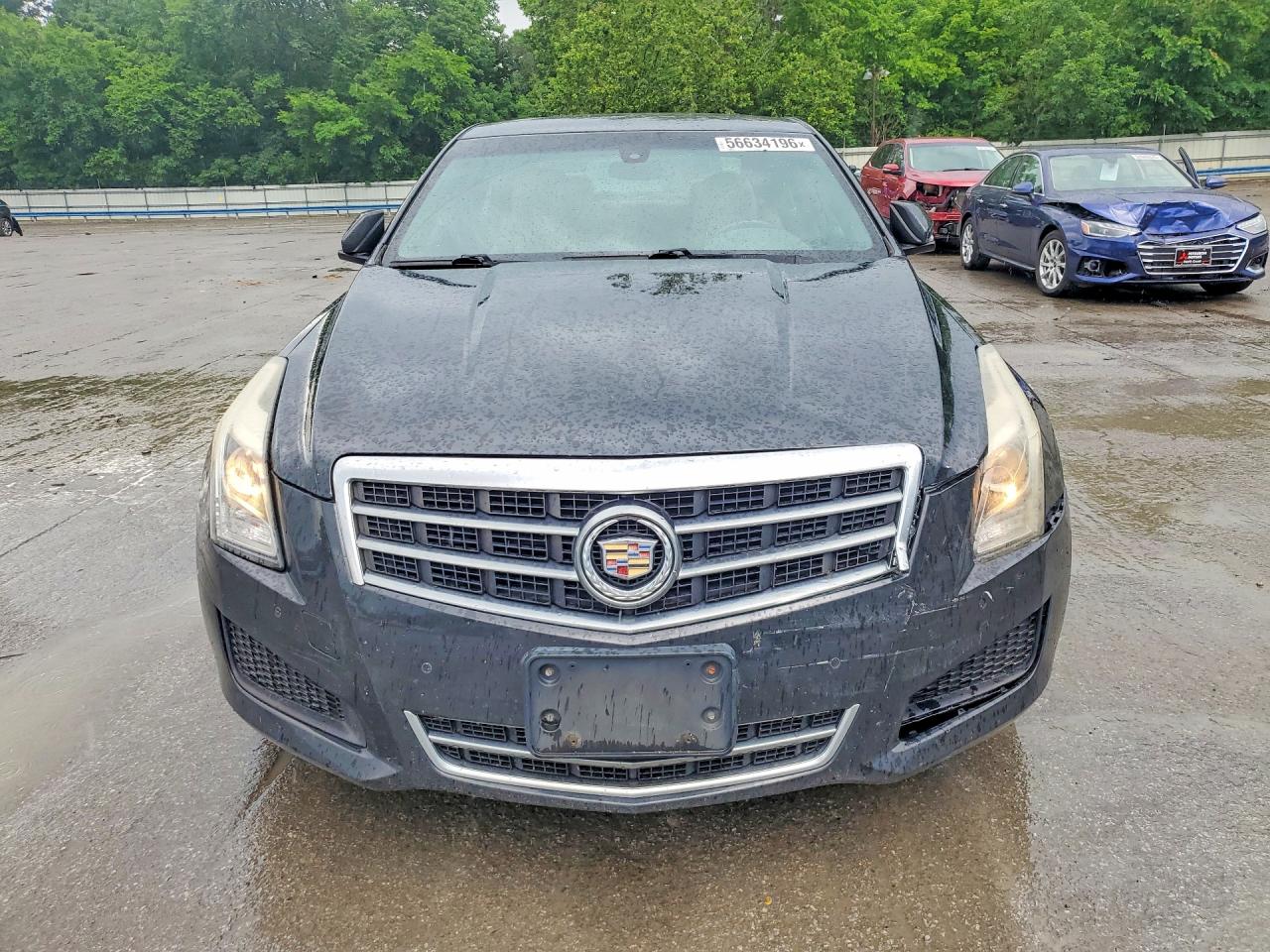 2014 Cadillac Ats Luxury Black vin: 1G6AH5RX3E0145134