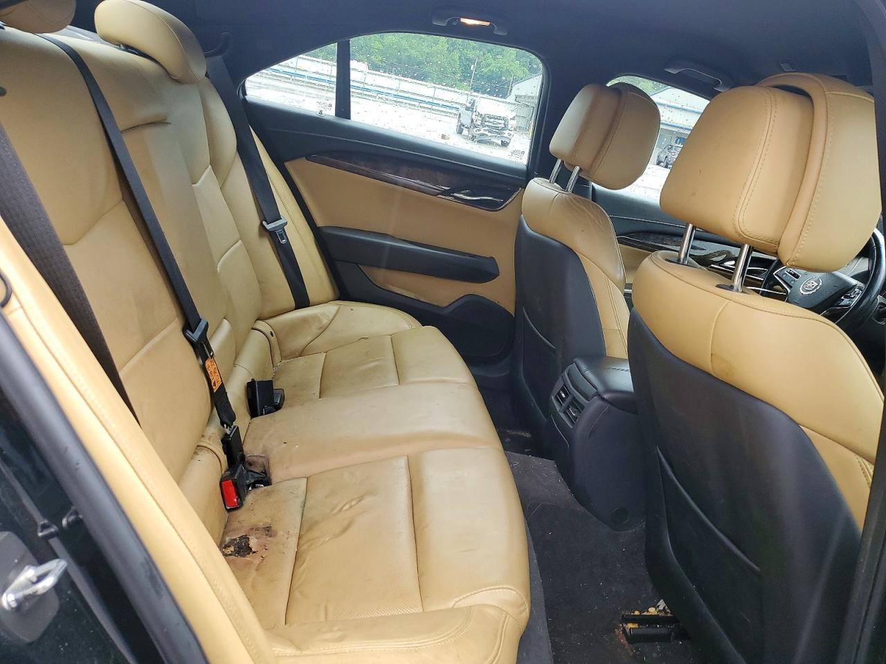 2014 Cadillac Ats Luxury Black vin: 1G6AH5RX3E0145134