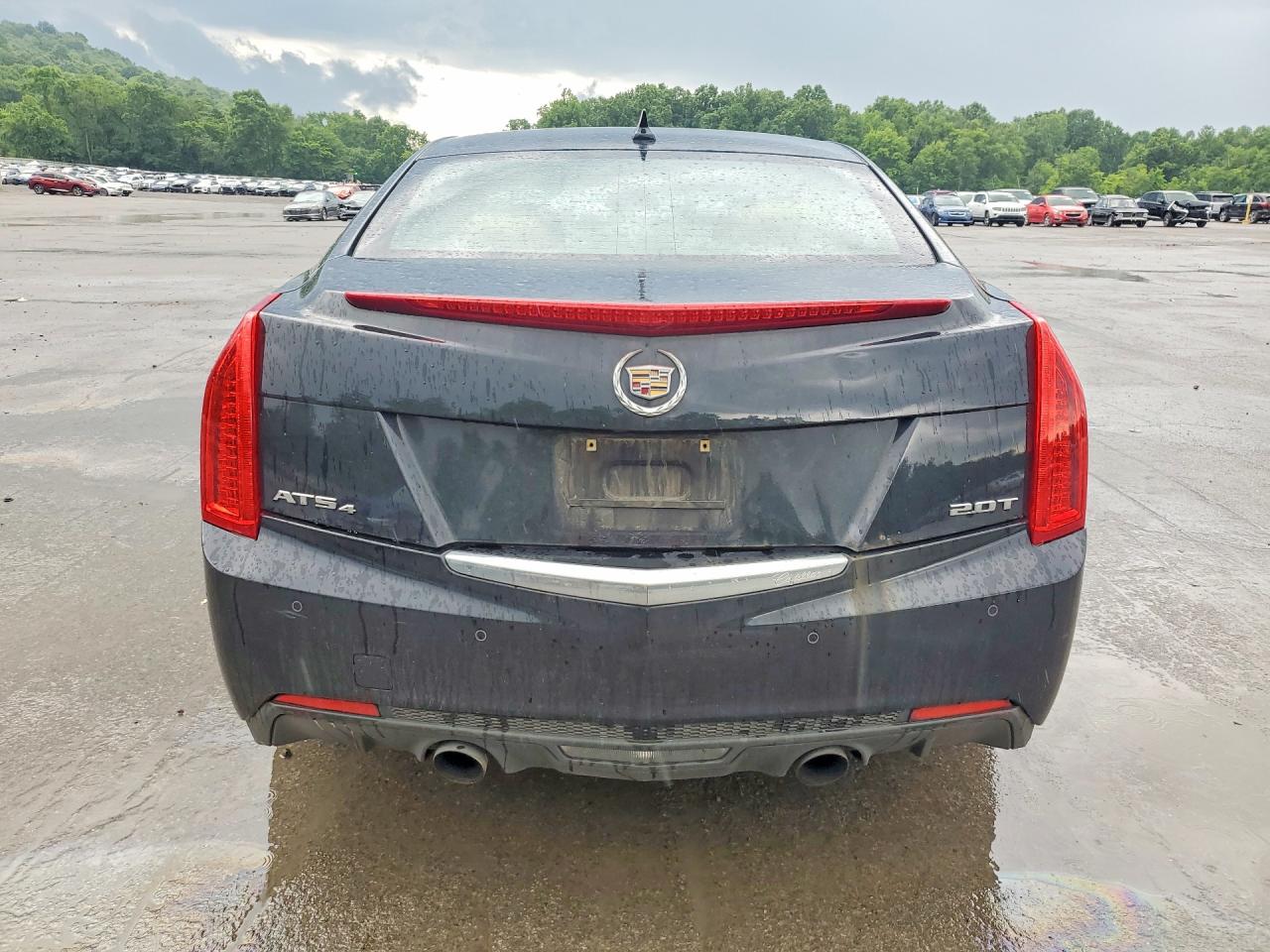 2014 Cadillac Ats Luxury Black vin: 1G6AH5RX3E0145134