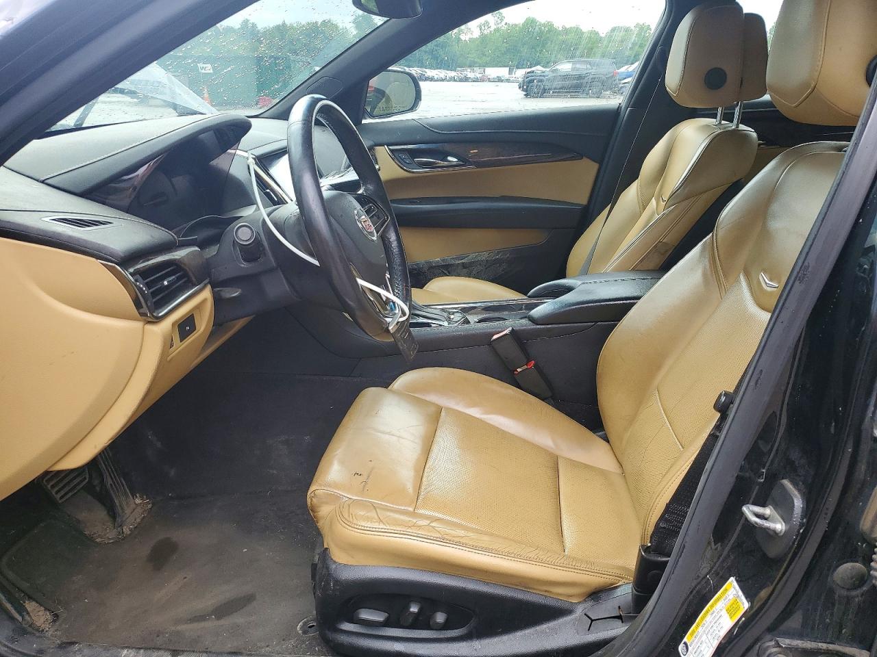2014 Cadillac Ats Luxury Black vin: 1G6AH5RX3E0145134
