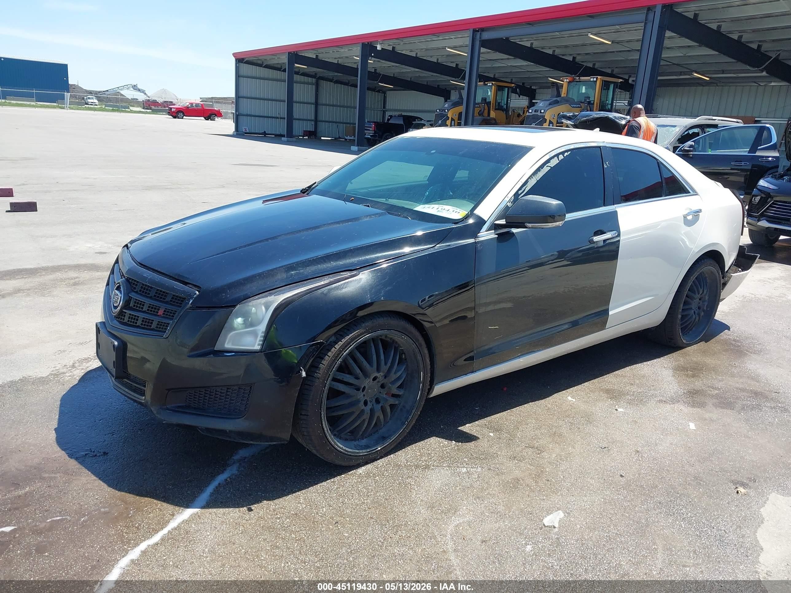 2014 Cadillac Ats Luxury White vin: 1G6AH5RX4E0101255