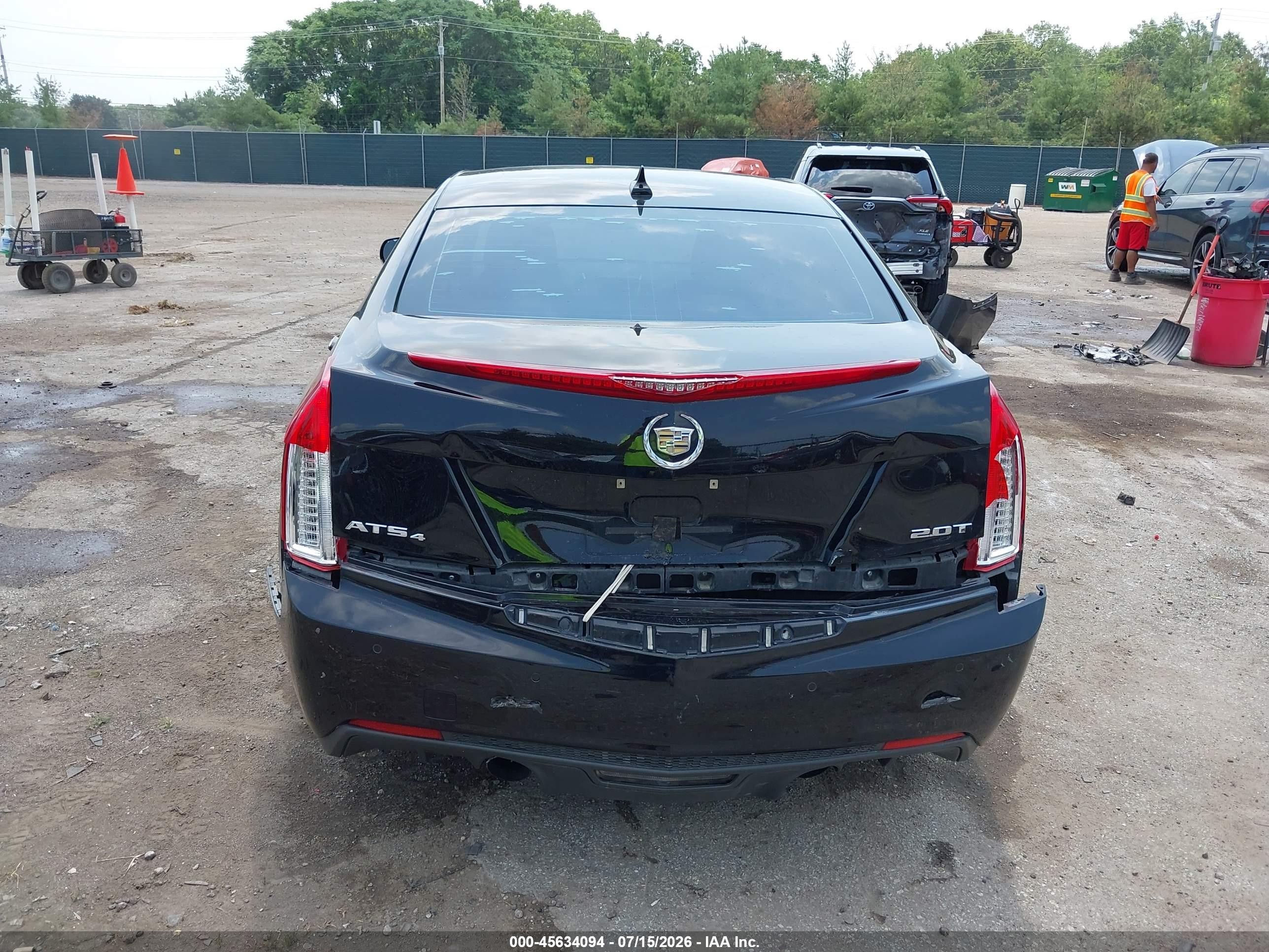 2014 Cadillac Ats Luxury Black vin: 1G6AH5RX4E0109064