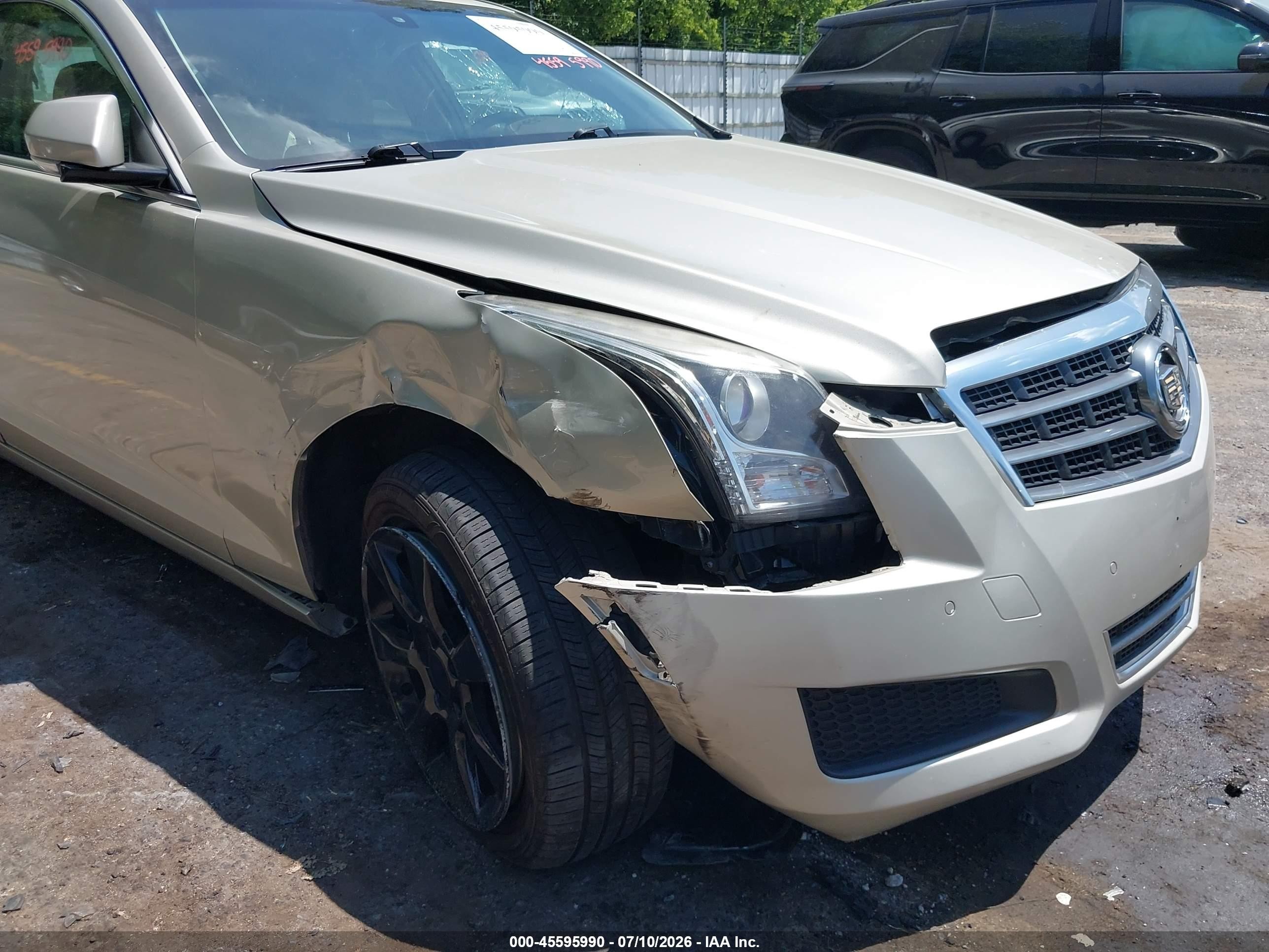 2014 Cadillac Ats Luxury Beige vin: 1G6AH5RX4E0113535