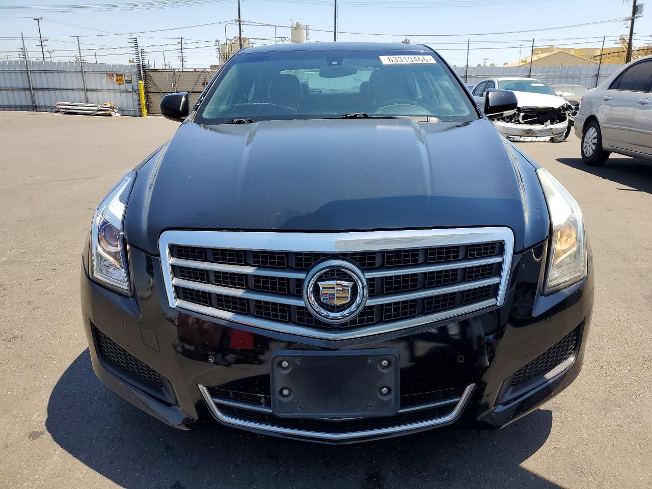 2014 Cadillac Ats Luxury Черный vin: 1G6AH5RX4E0183438